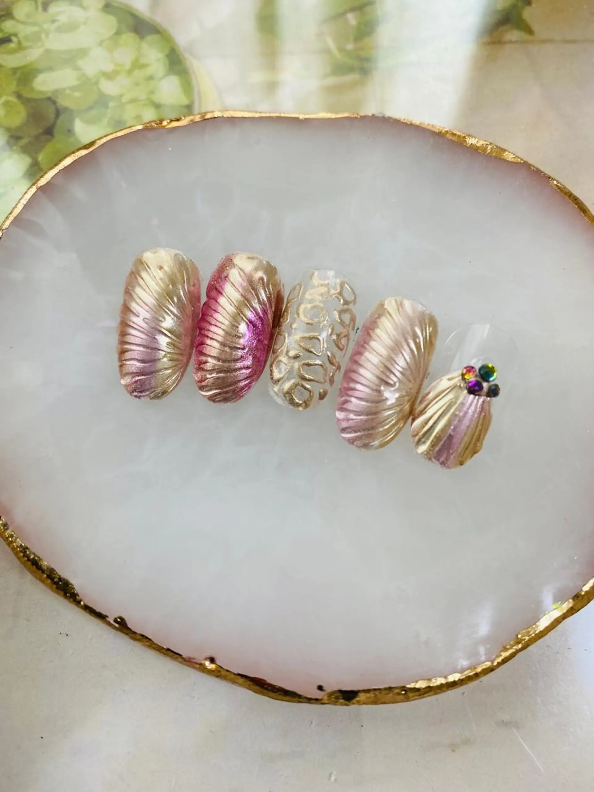 ネイル 自宅ネイルサロン ♦️nuance♦️のネイルデザイン