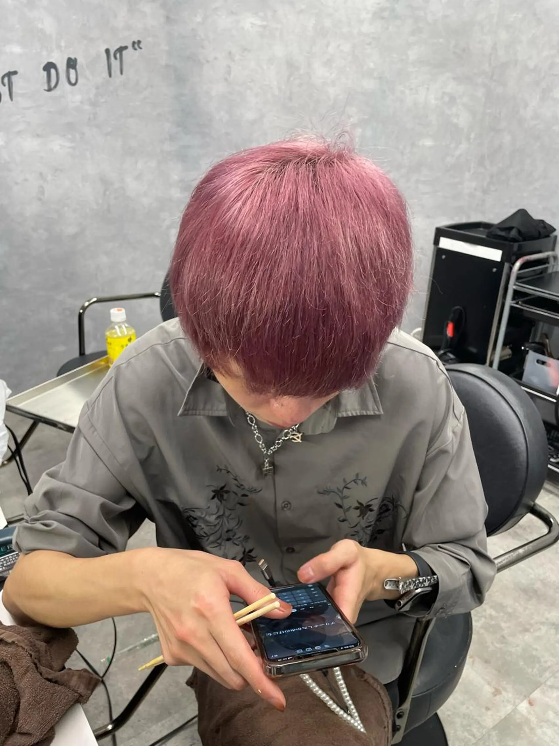 メンズ Cielro/ダブル カラー/西田咲希のヘアスタイル