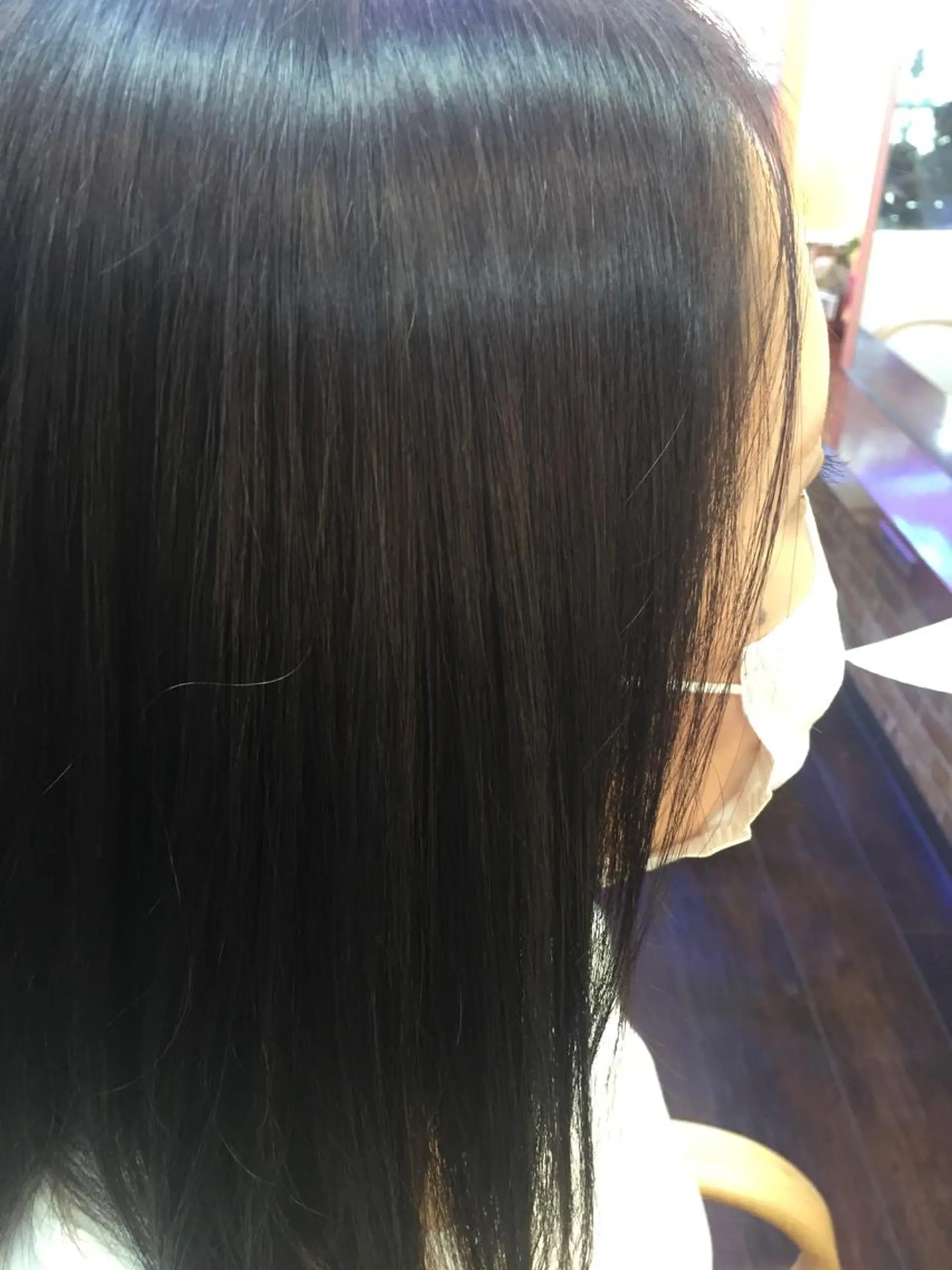 ミディアム カラー パーマ 桧山 真のヘアスタイル