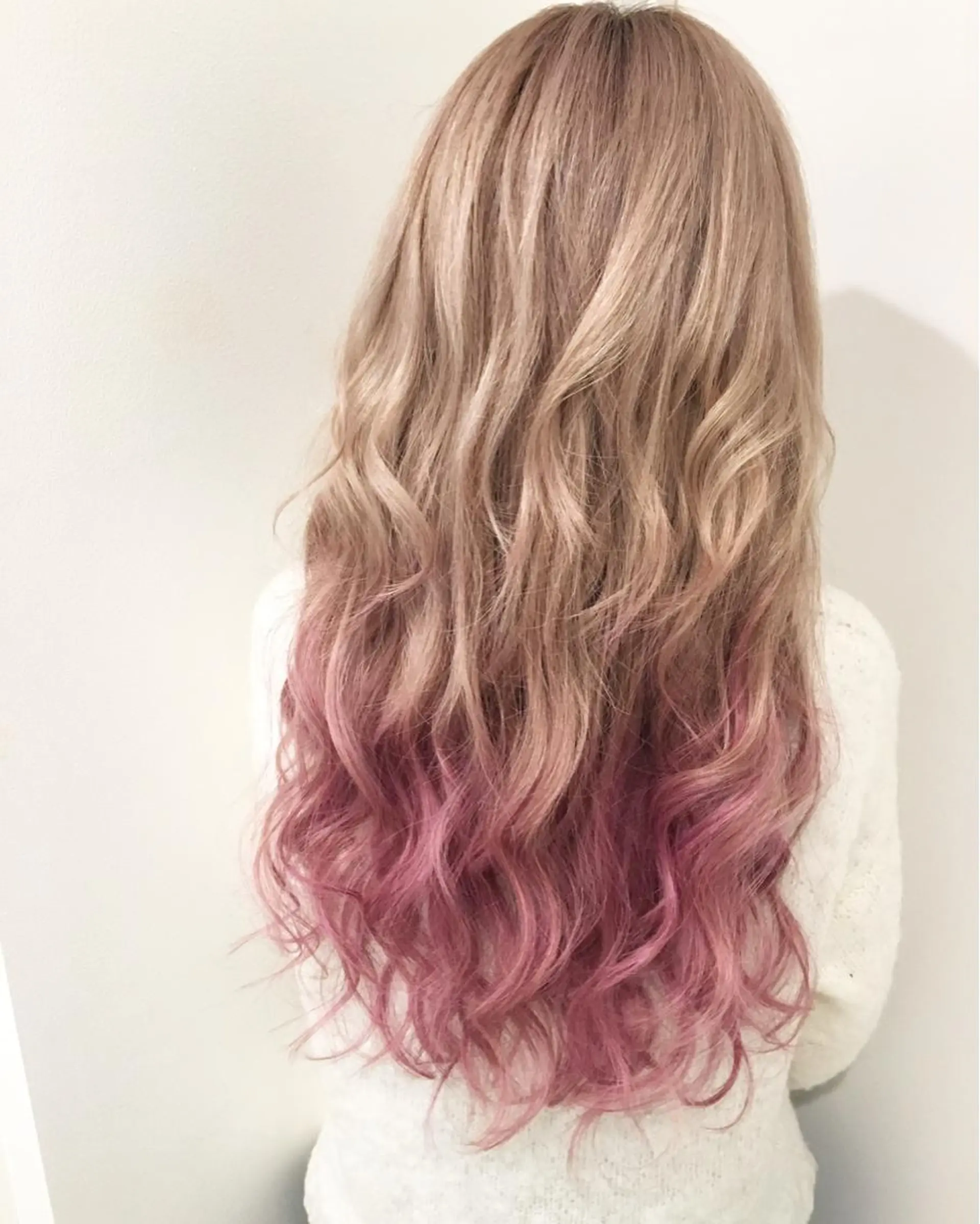 ロング カラー 🌈評価No.1🌈 艶髪カラー❌エクステのヘアスタイル