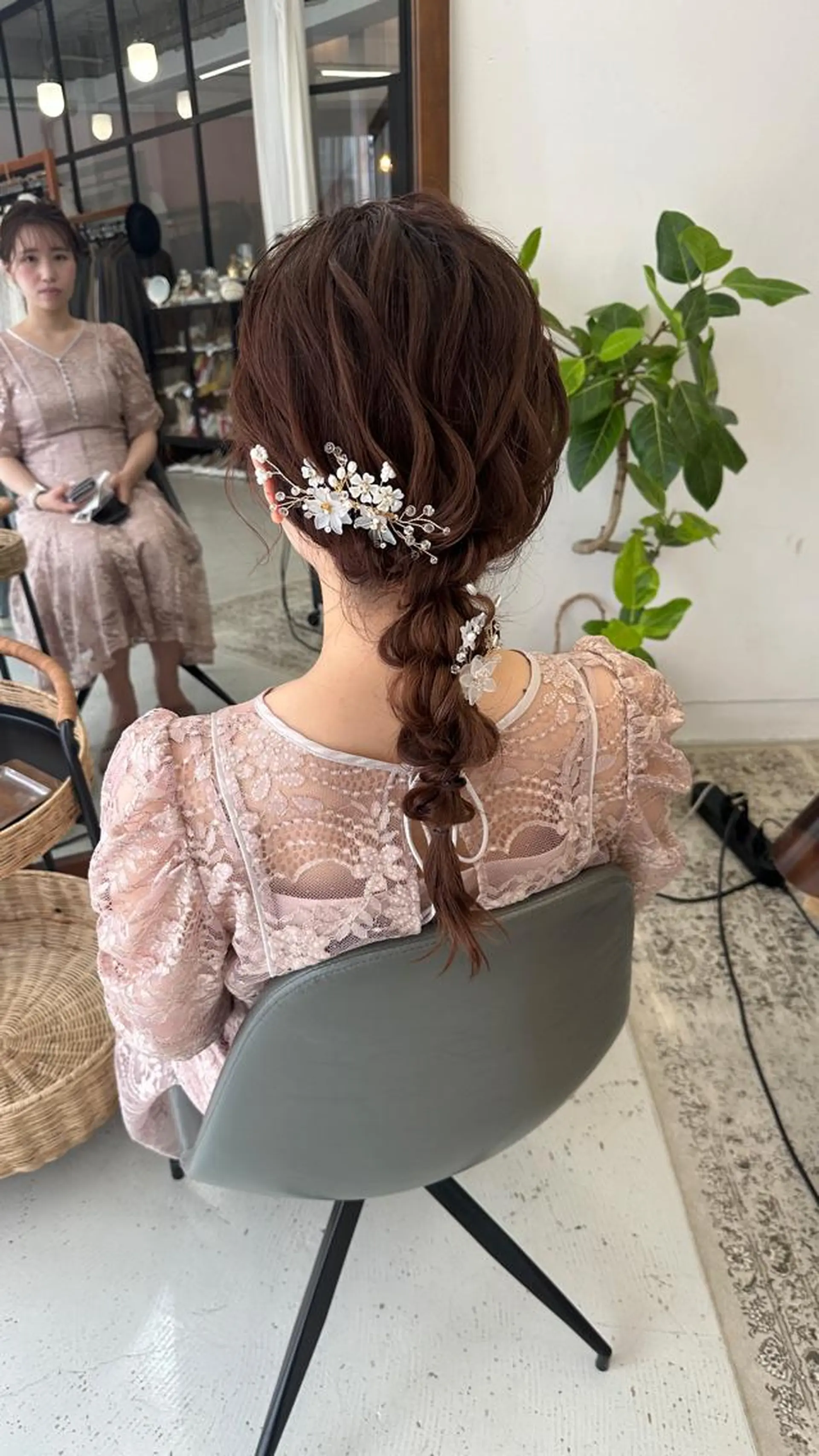ミディアム ヘアアレンジ ヘアメイク🌷 着付👘ハルのヘアスタイル