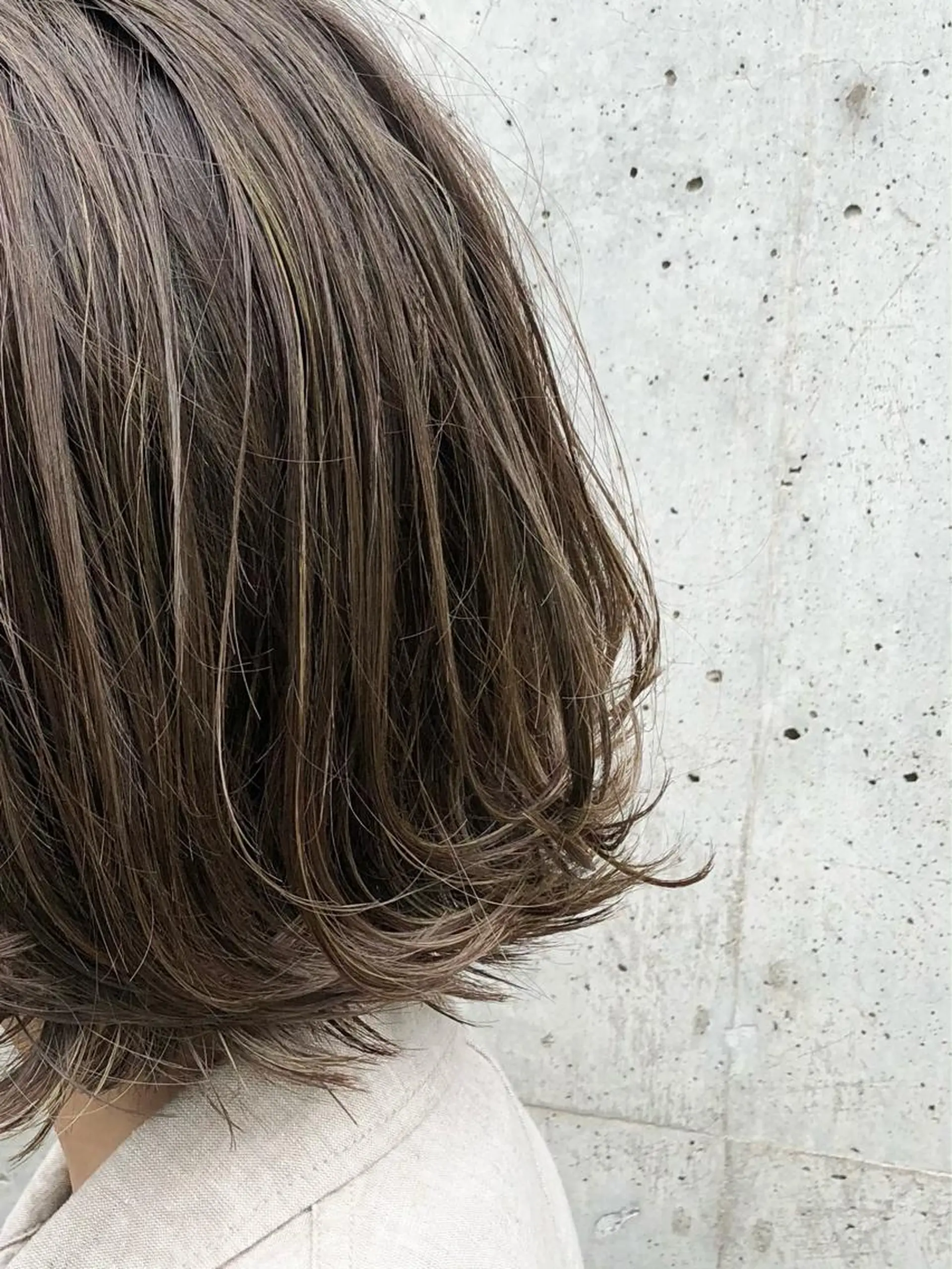 ミディアム カラー ヘアアレンジ 似合わせ専門美容師 なかじまのヘアスタイル