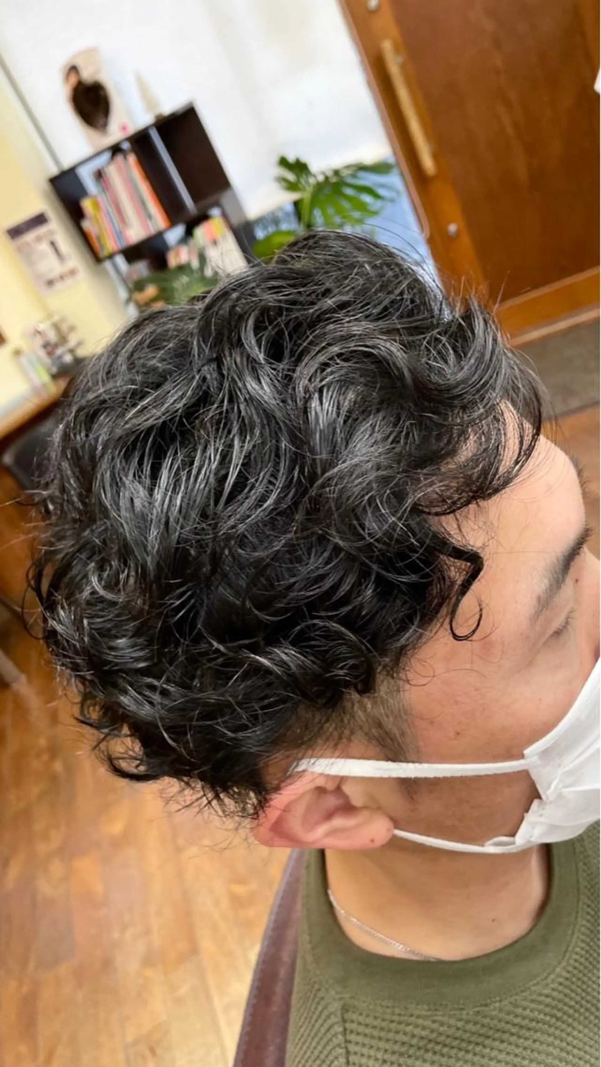 パーマ メンズ メンズパーマ 大橋 綾子のヘアスタイル