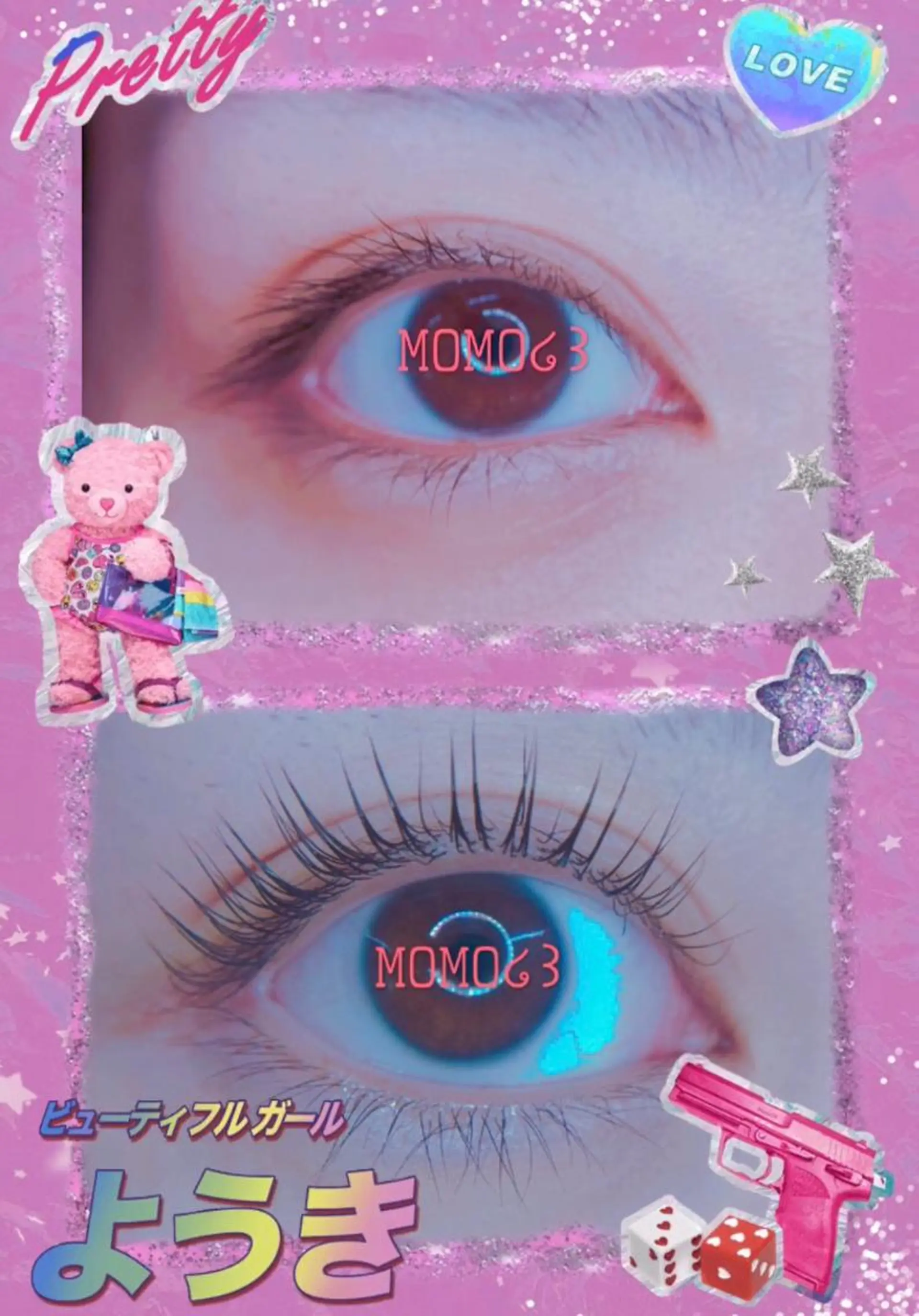 マツエク・マツパ パリジェンヌラッシュリフト モテデザインのプロ モモ🍑のマツエク・マツパデザイン