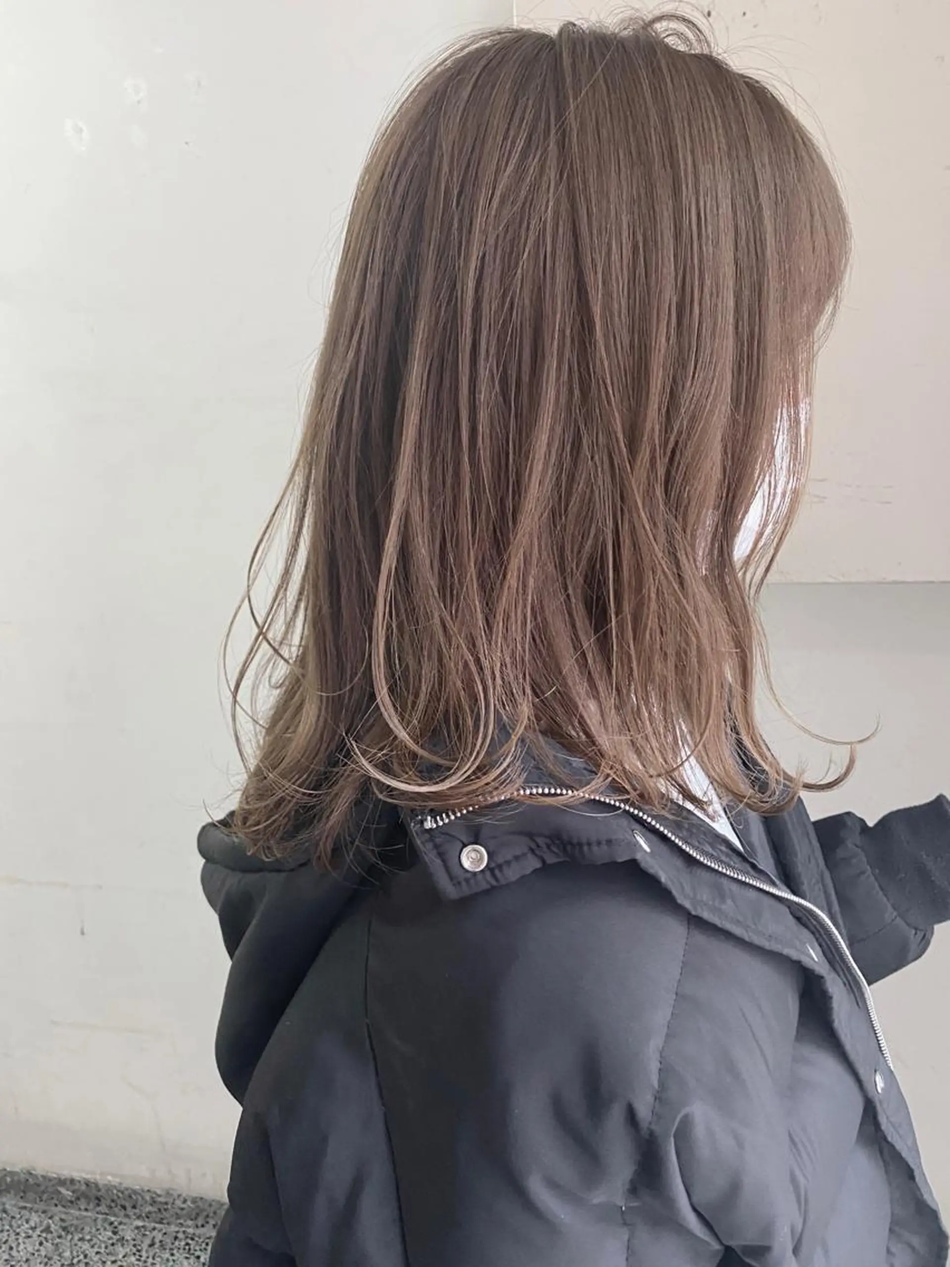 ミディアム カラー レイヤーカット✂️ 横浜No1♡下鳥翔子のヘアスタイル