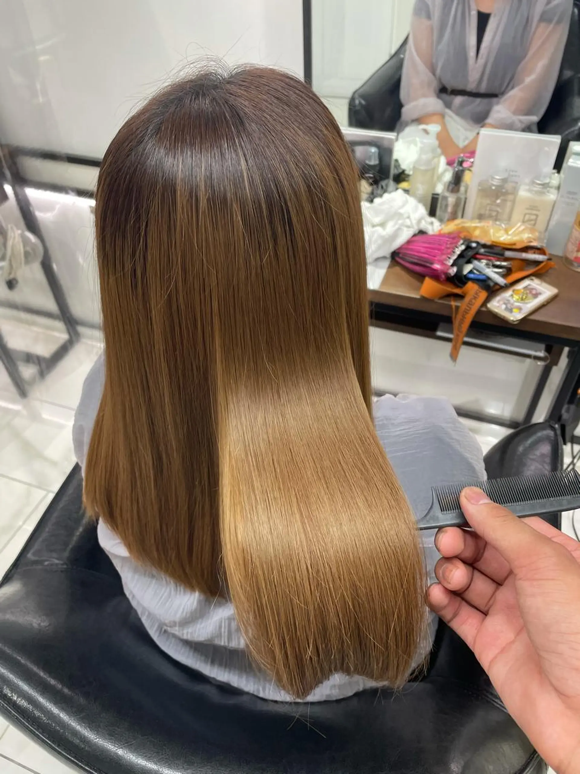 ミディアム 大阪メンズ 美容師井上智博のヘアスタイル