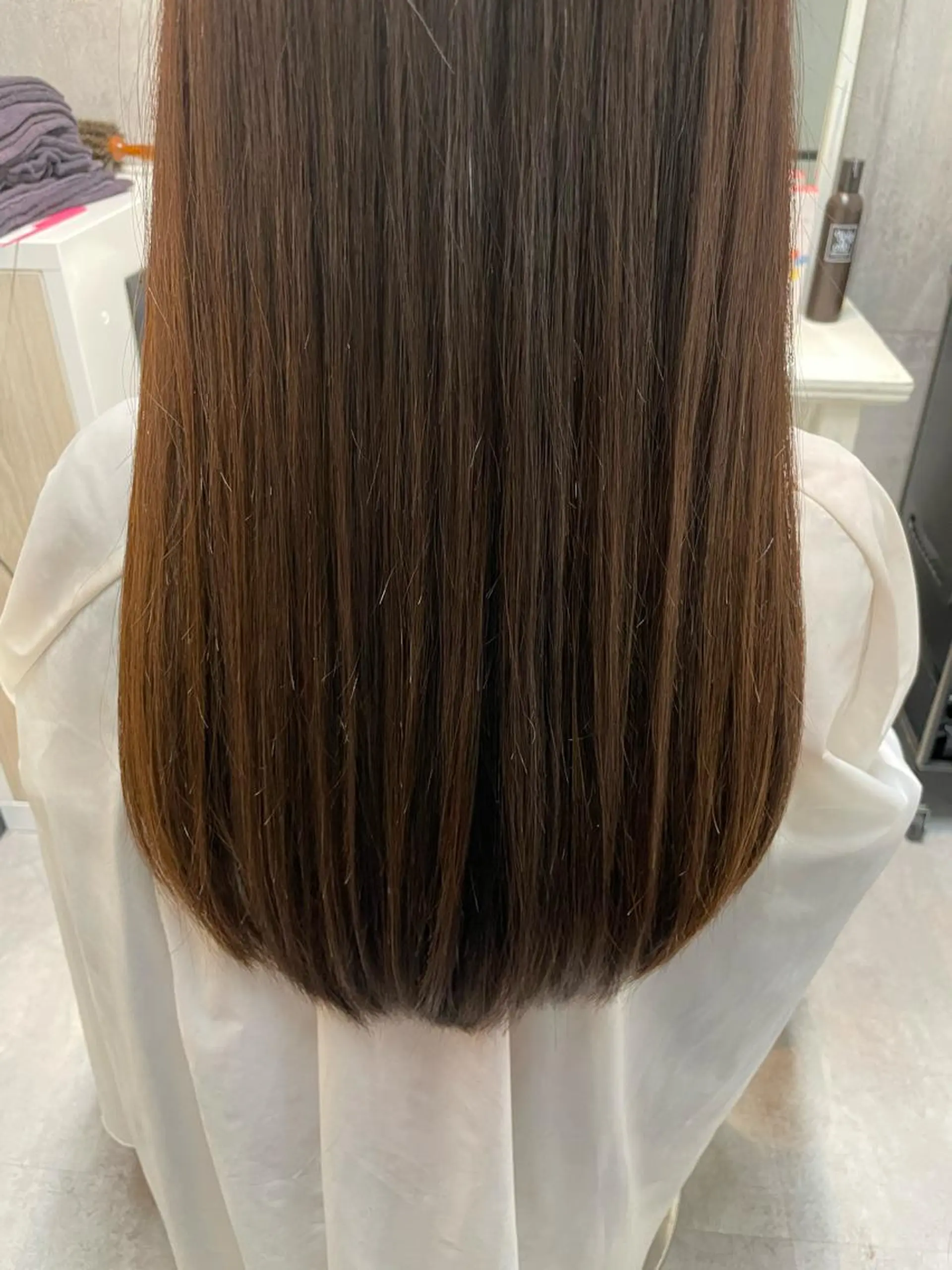 ロング カット ヘアカラー 縮毛矯正 トリートメント 断られる髪に答えを ♣️井上秀樹♠️のヘアスタイル