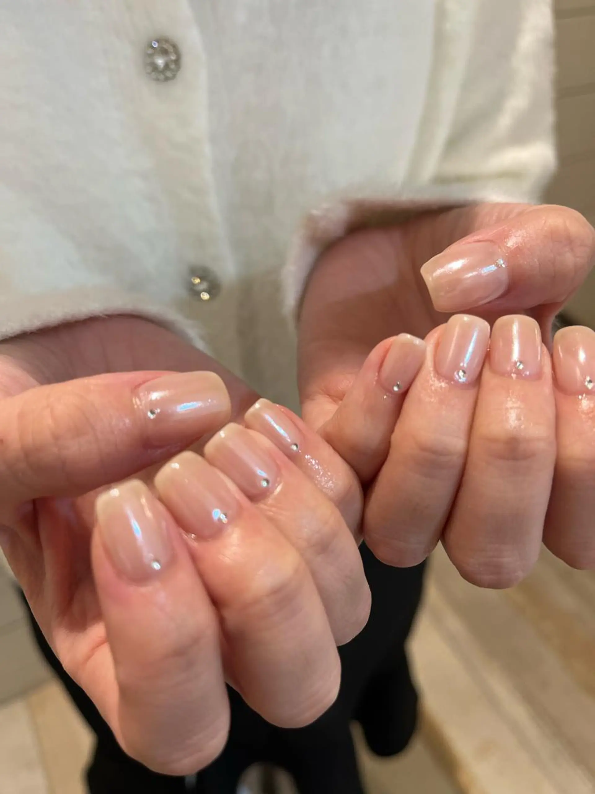 ネイル ハンドネイル Momone ／渋谷／パラジェルのネイルデザイン