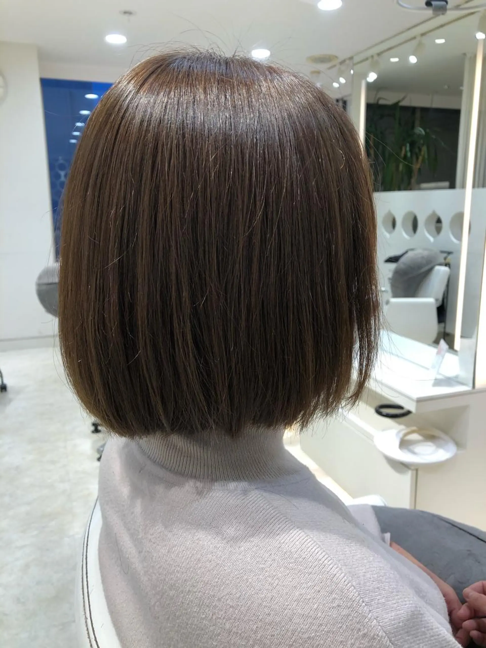 ミディアム カラー ボブ レイヤー×髪質改善✨ 渋谷/佐藤侑哉のヘアスタイル