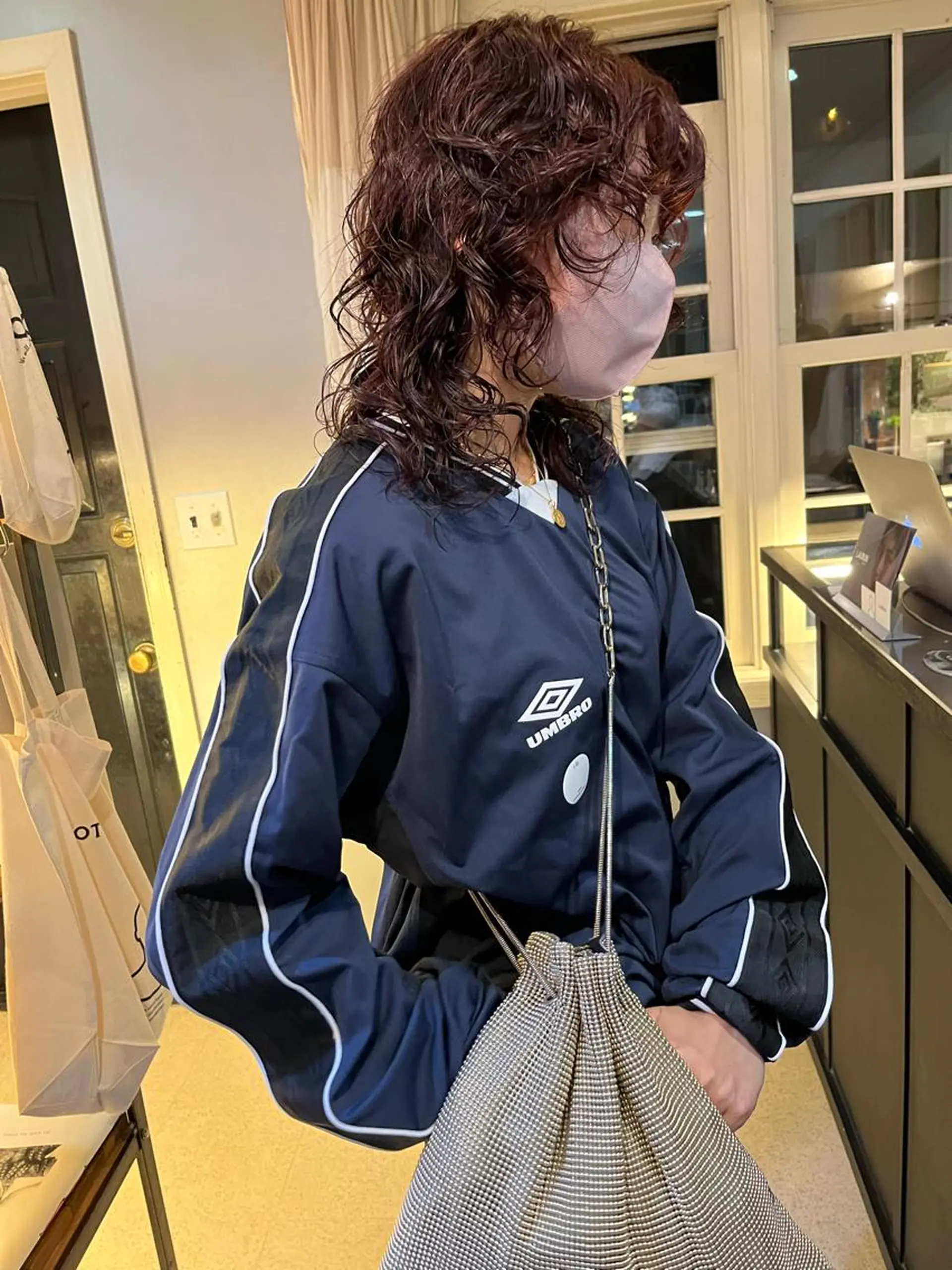 ミディアム カラー パーマ カット ヘアカラー パーマ eri kinjoのヘアスタイル