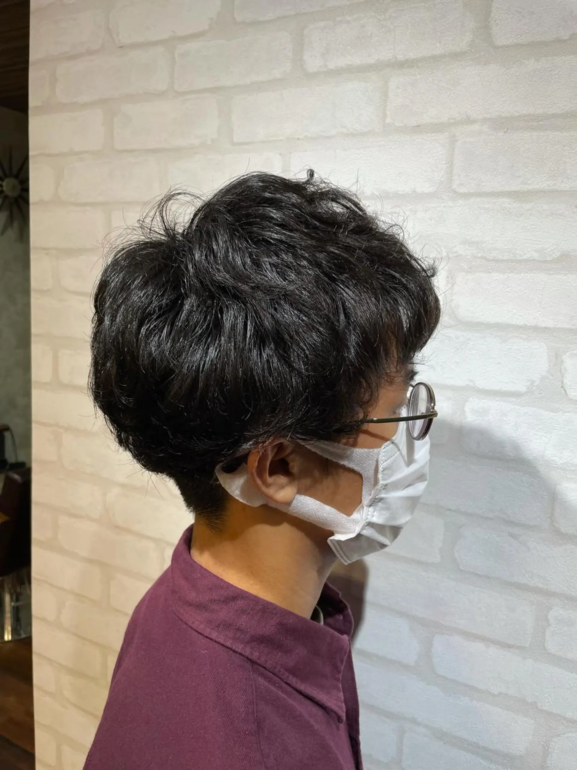 ミディアム パーマ メンズ カット パーマ トリートメント 🌞谷川 幸也🌞のヘアスタイル