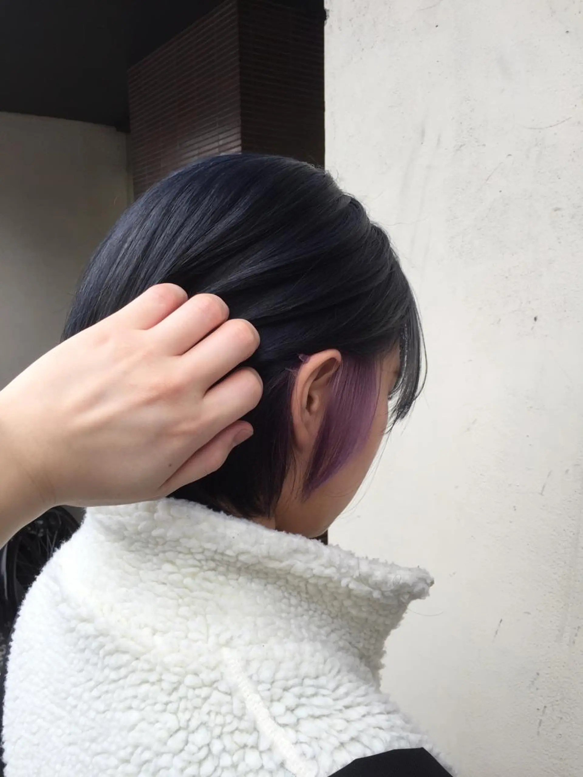 ショート カラー ブリーチ ブロンド ダブルカラー ラベンダーカラー ホワイトブロンド ヘアカラー トリートメント 髪質改善/痛ませ ないカラー/西村航大のヘアスタイル