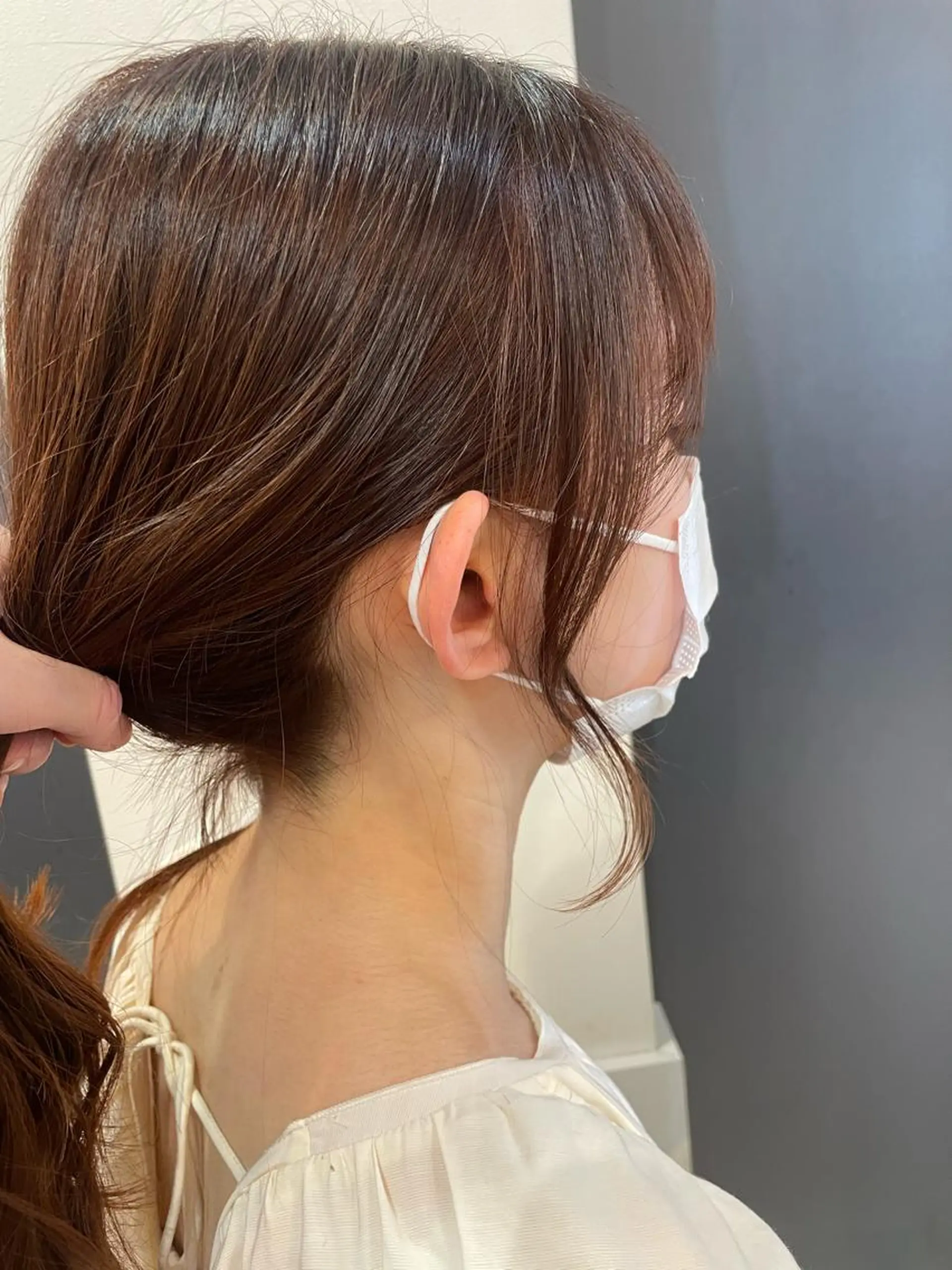 セミロング ヘアアレンジ カット リリー /Men's/パーマのヘアスタイル