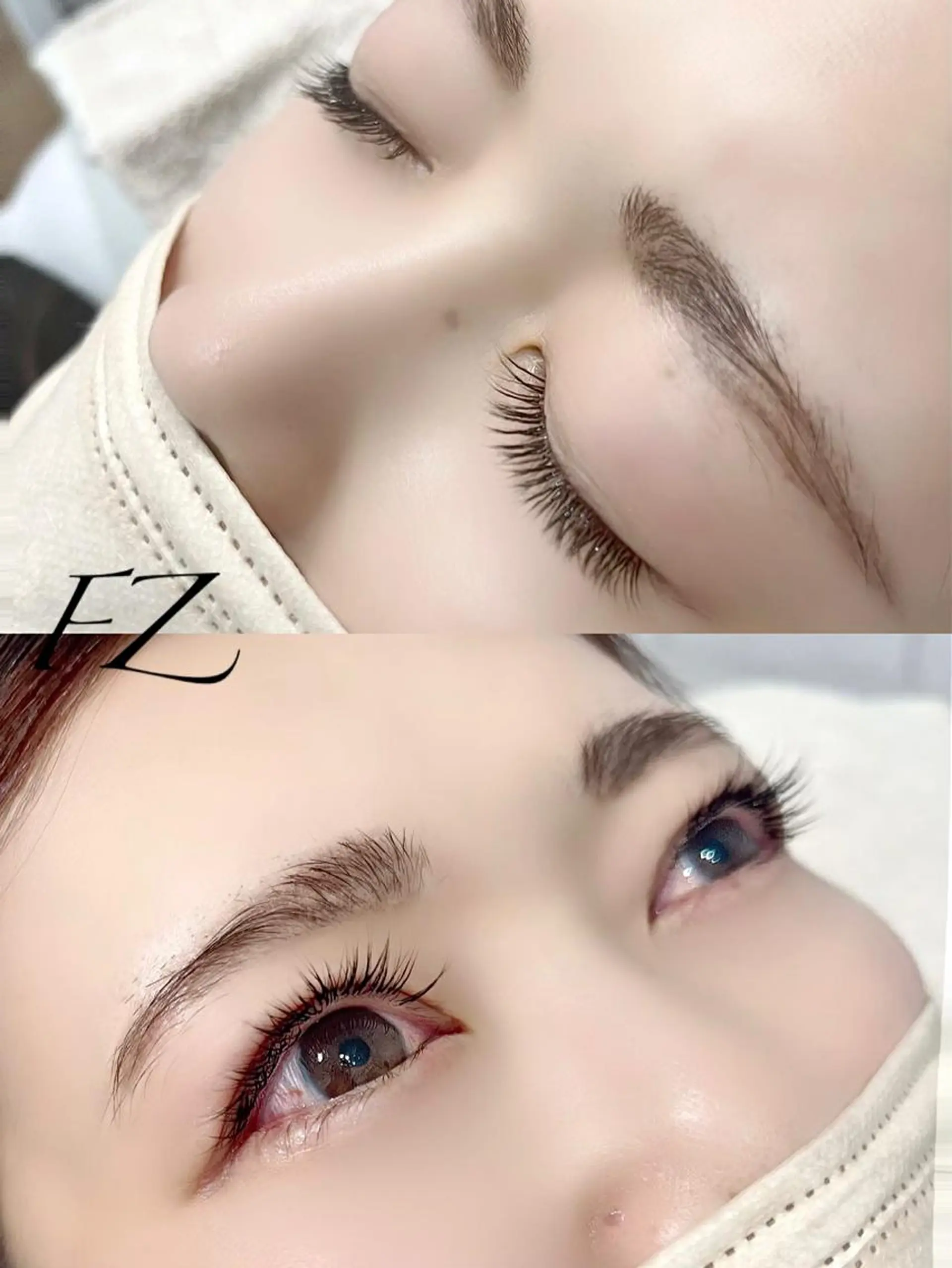マツエク・マツパ ケラチンラッシュリフト バインドロック 束感まつ毛 Cカール キュート eyelash presh yukaのマツエク・マツパデザイン