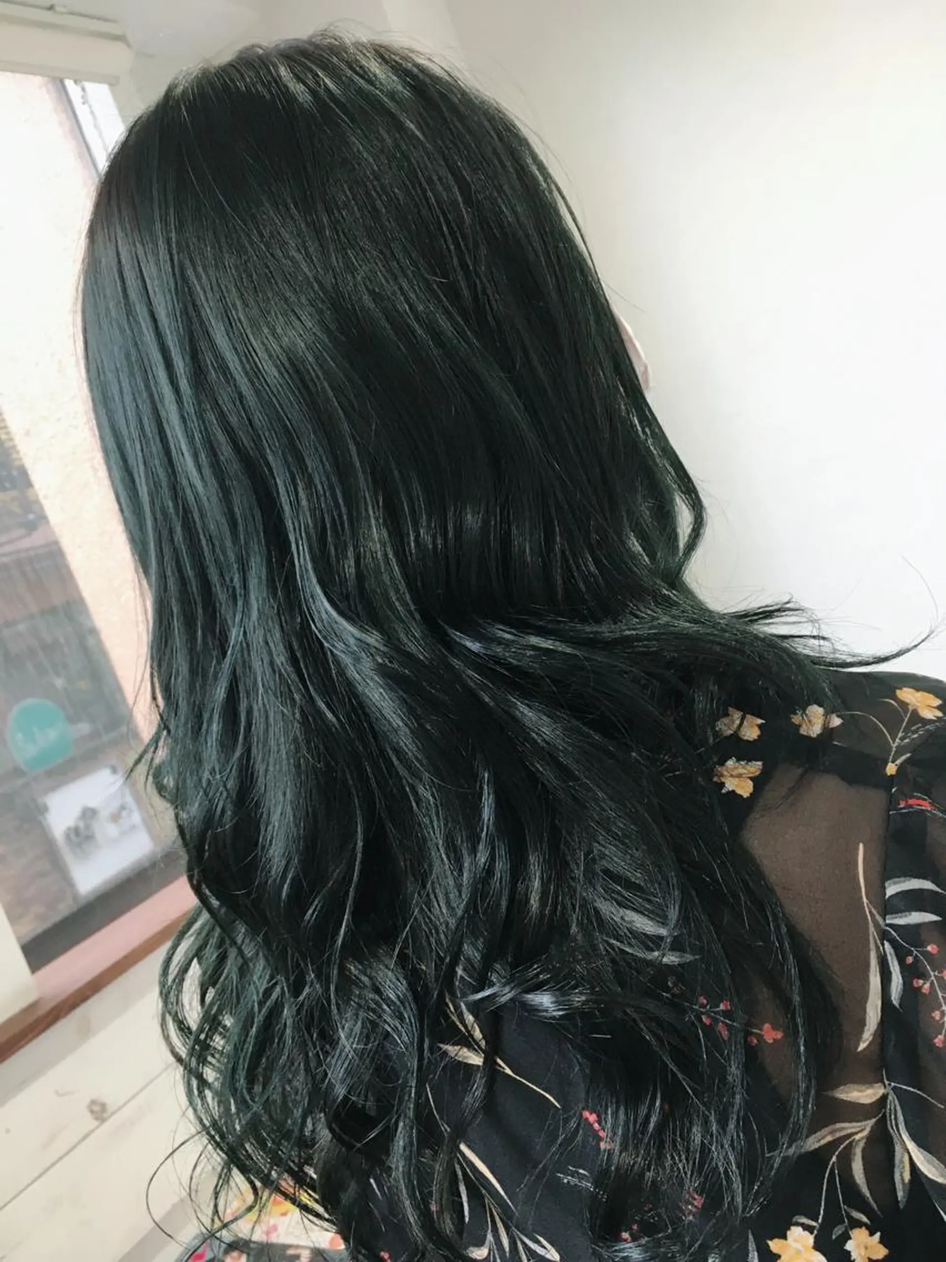 ロング カラー 塩崎 明菜のヘアスタイル