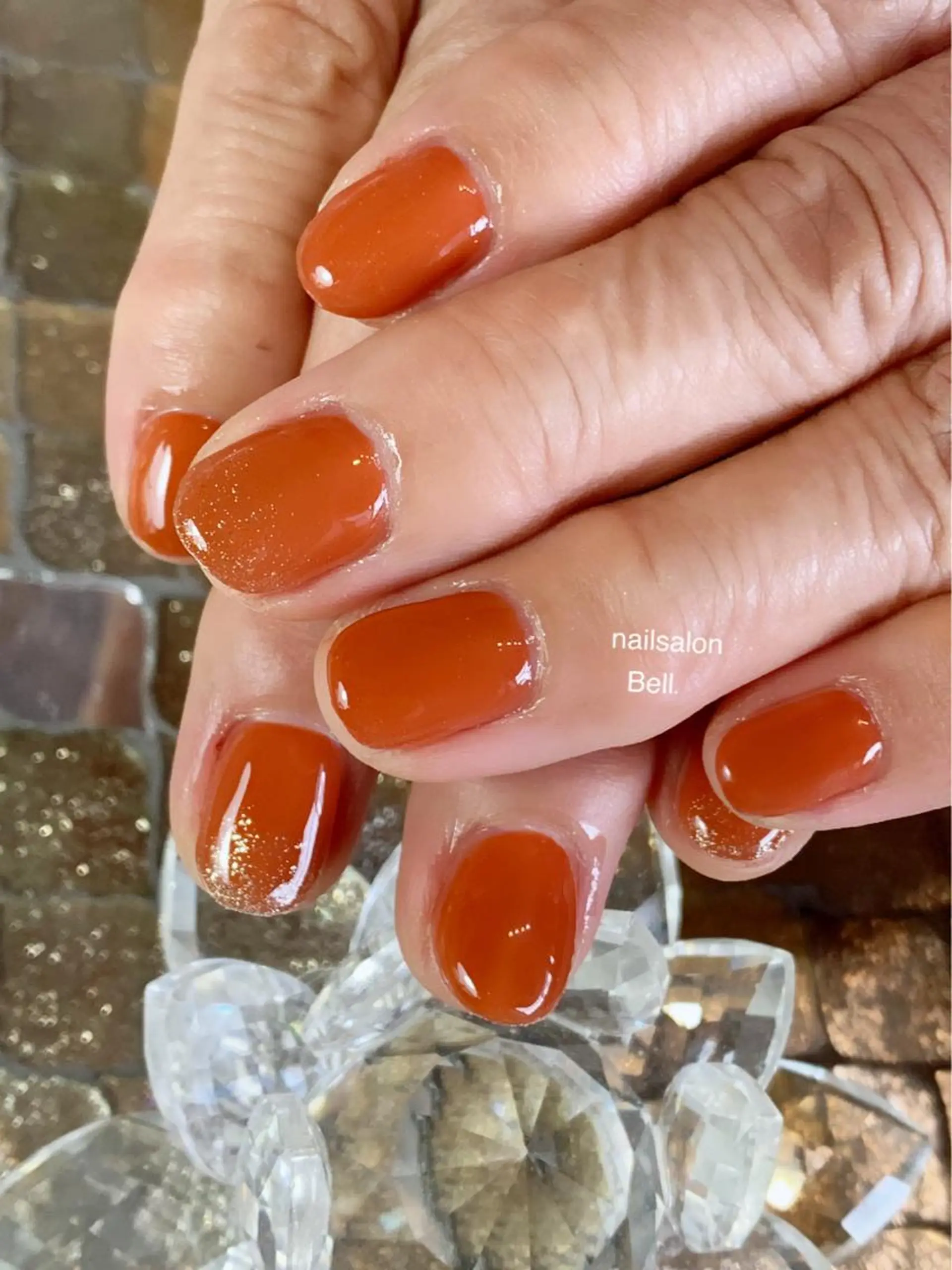 ネイル ラメ(グリッター) ハンドネイル Y. Reonaのネイルデザイン