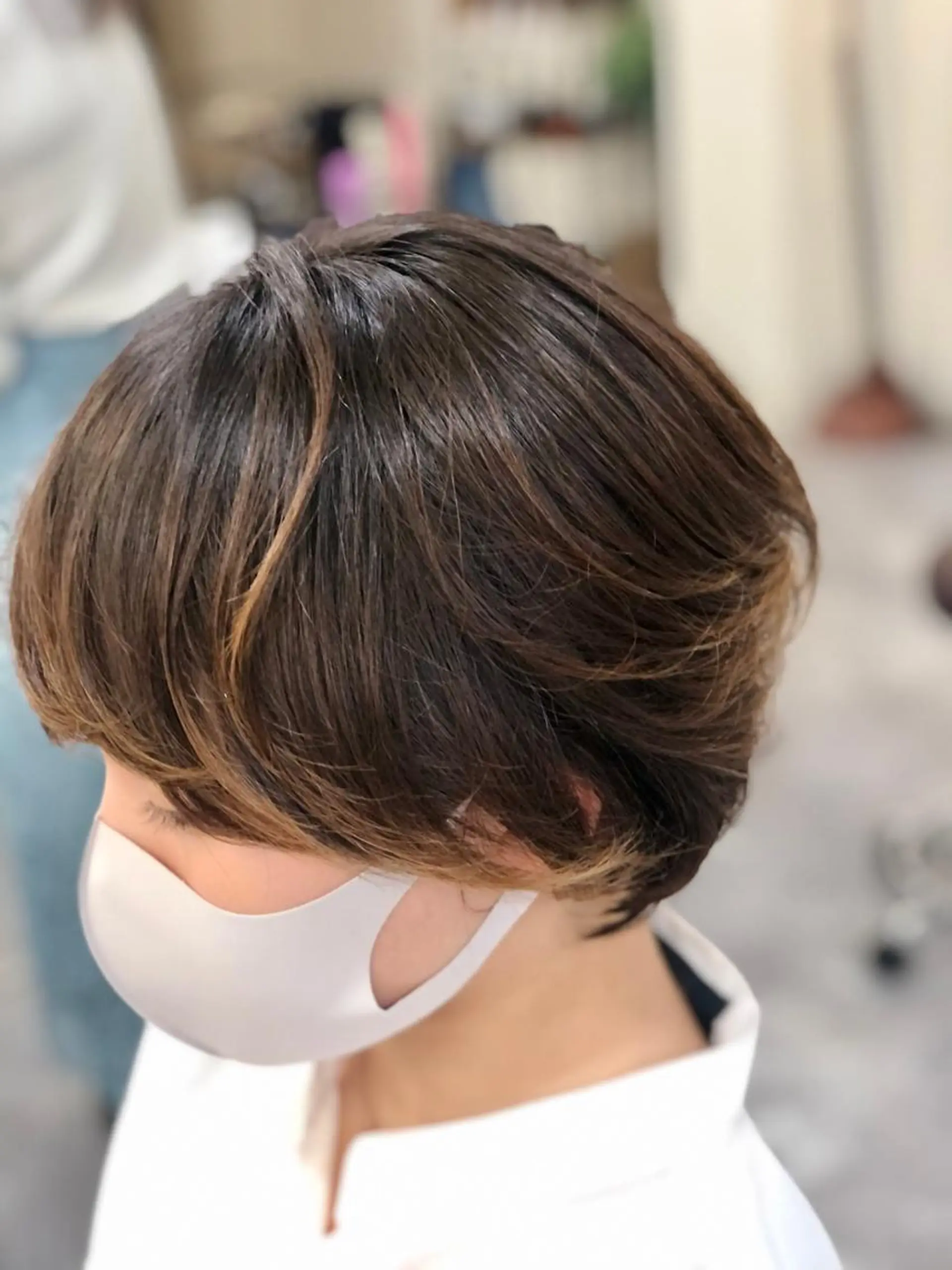 ショート ハンサムショート ショートヘア カット トリートメント H by Real meのヘアスタイル