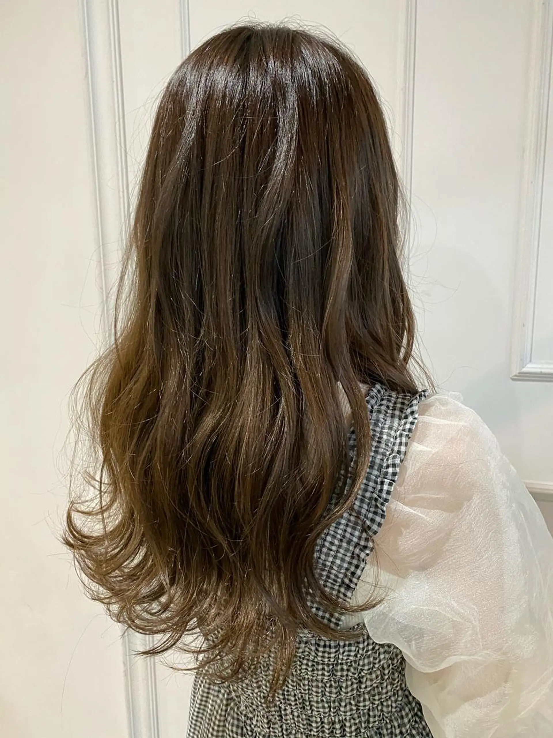 ロング カラー アッシュ 三宅 涼馬のヘアスタイル