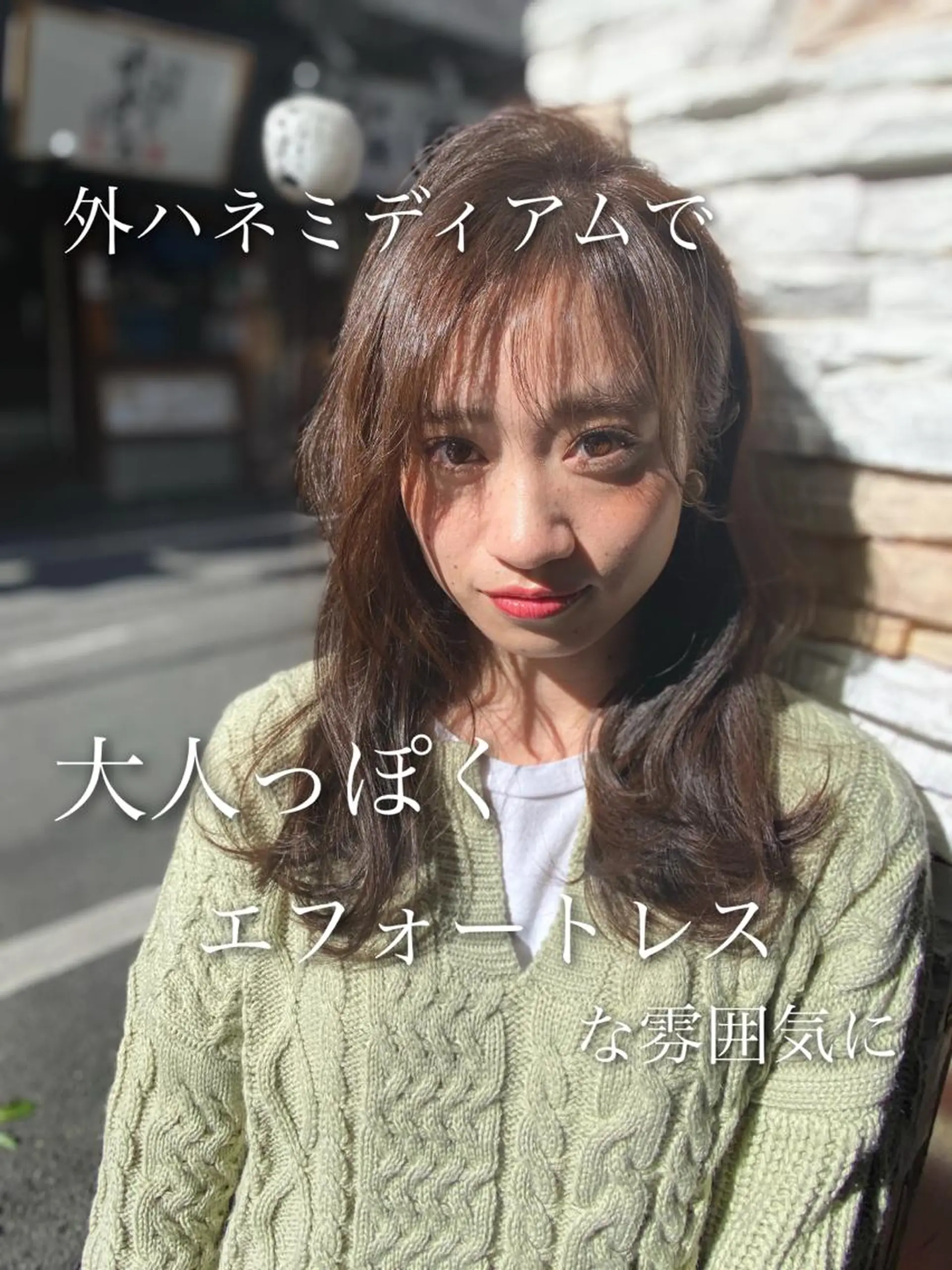 セミロング OrchiD.byhair所属・六丁の目/伊藤 /大人可愛いショートのヘアスタイル