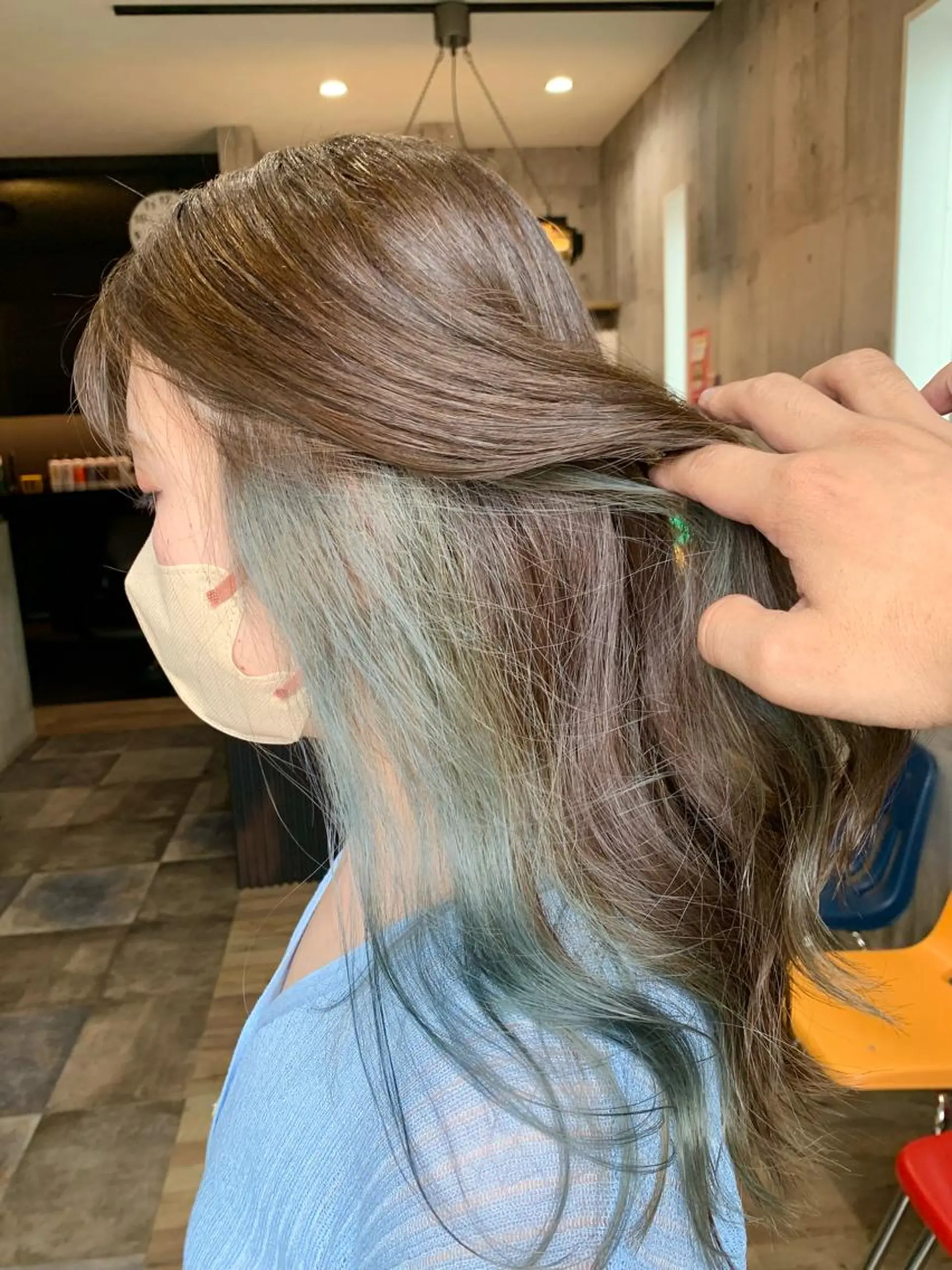 ロング カット ヘアカラー ヘッドスパ Welila by haku所属・yoshihara yuukiのヘアスタイル