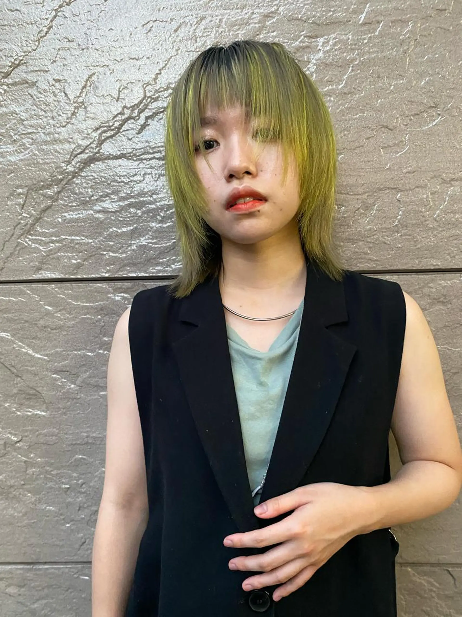 ショート カラー カット ヘアカラー トリートメント 似合わせウルフ/ レイヤー/山本祐輔のヘアスタイル