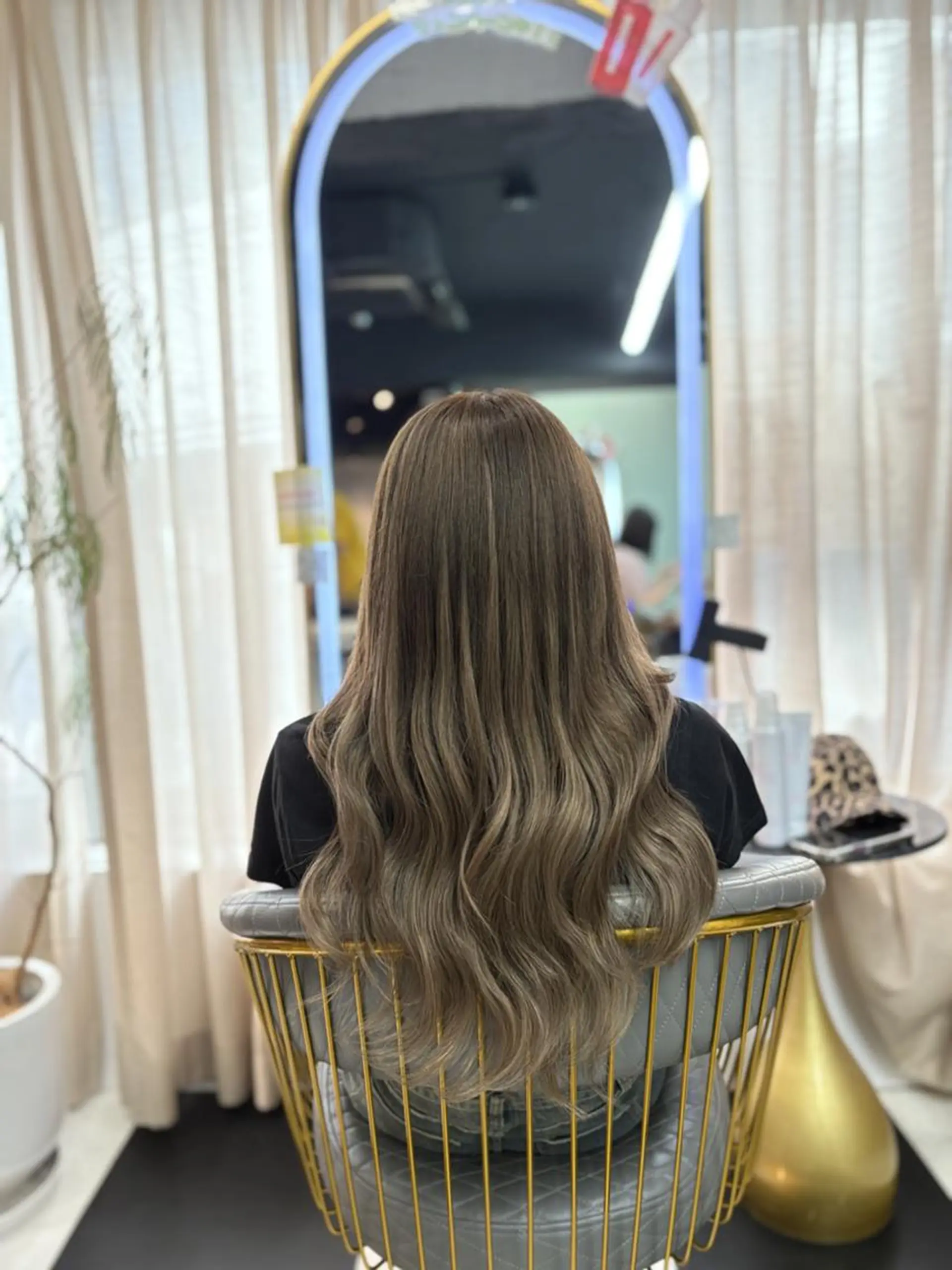 ロング ヘアカラー エクステ カラー&プルエクステ 大人気!!のヘアスタイル