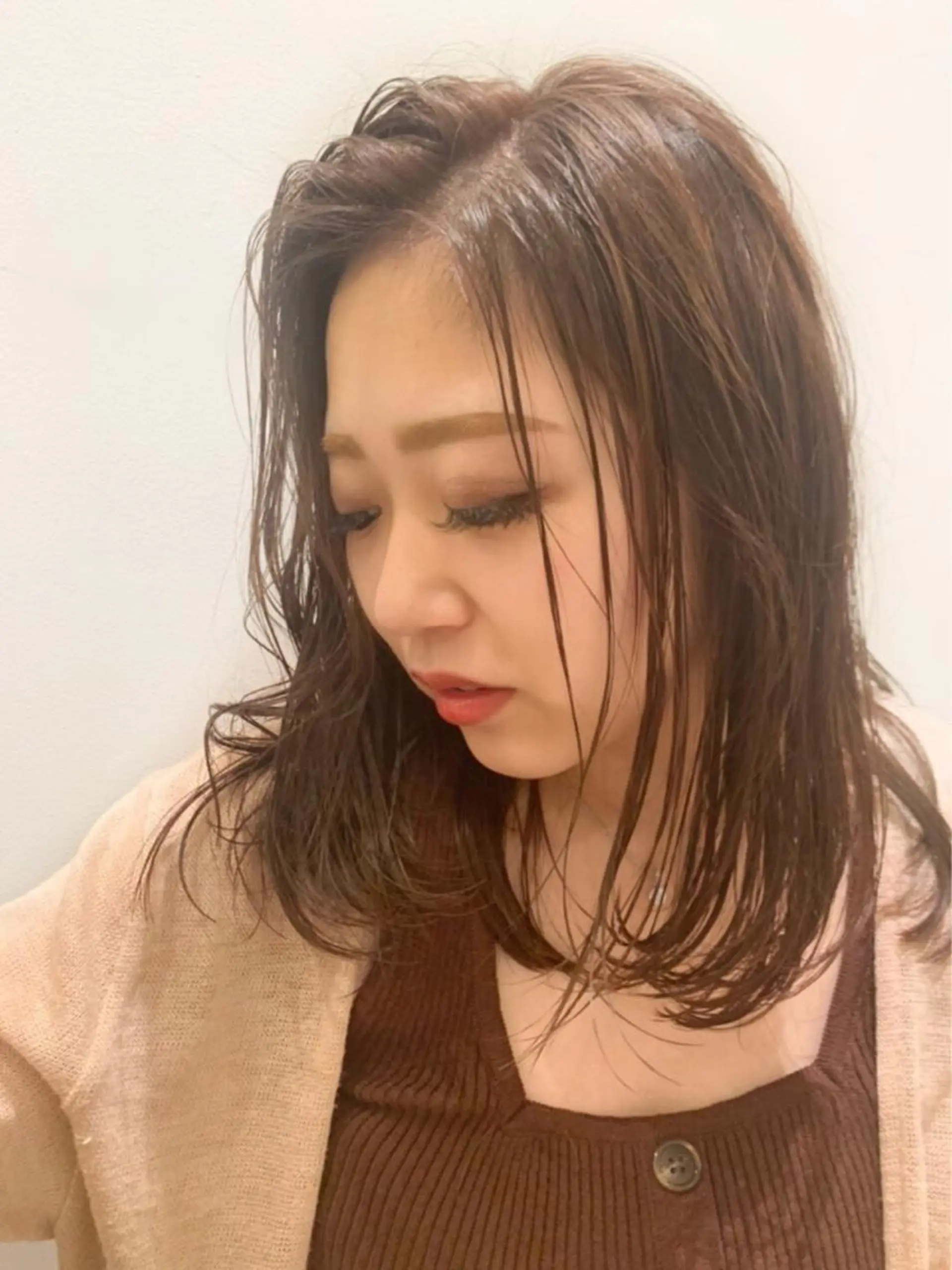 ロング カラー diarスタイリスト 山田のヘアスタイル