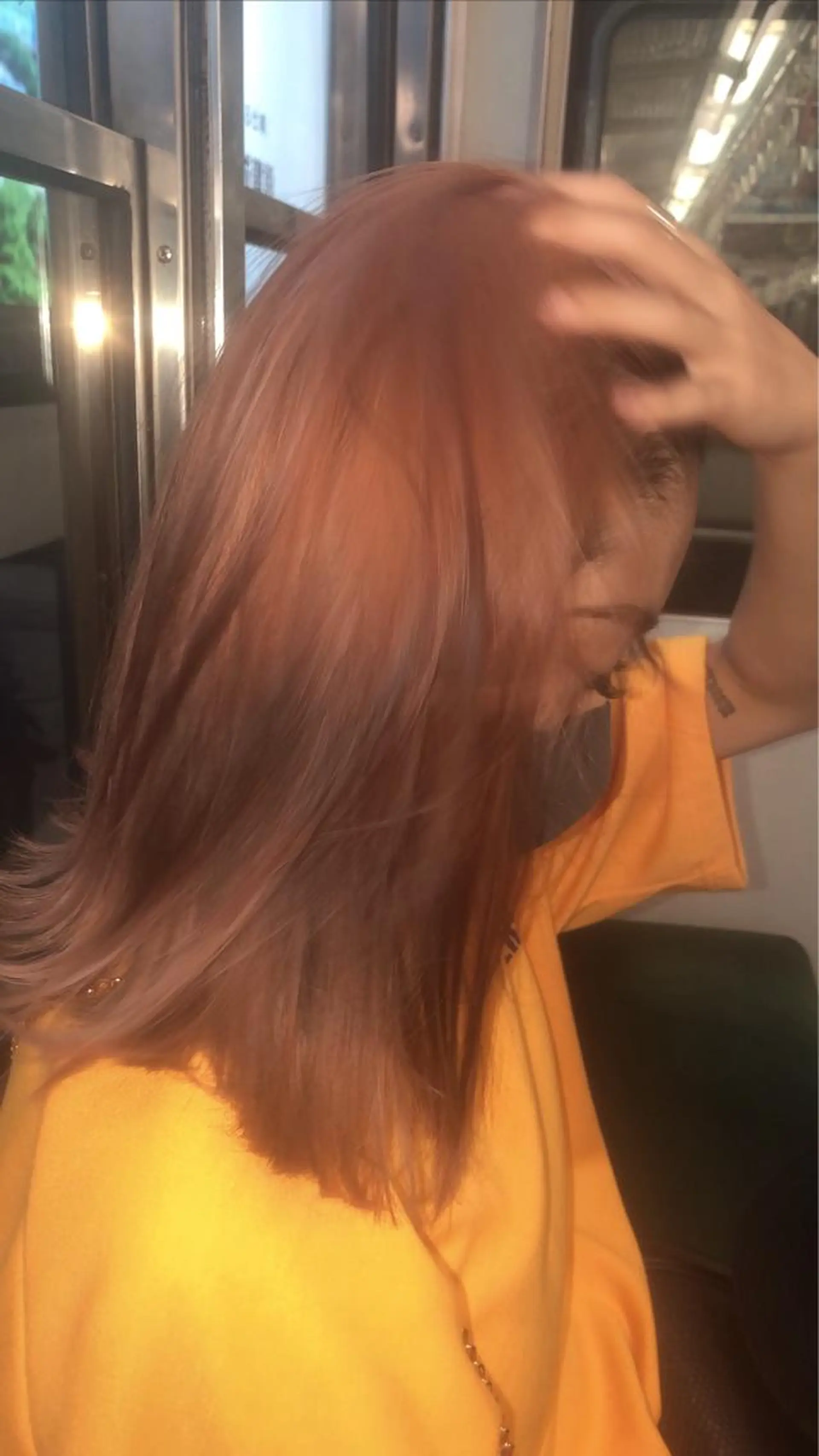 セミロング カラー sail hairのヘアスタイル