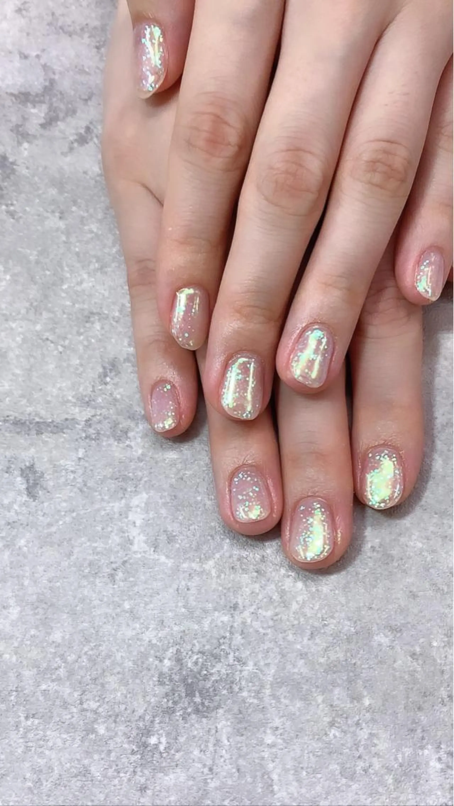 ネイル ラメ(グリッター) ワンカラーネイル ハンドネイル FASTNAIL PLUS 新宿店のネイルデザイン