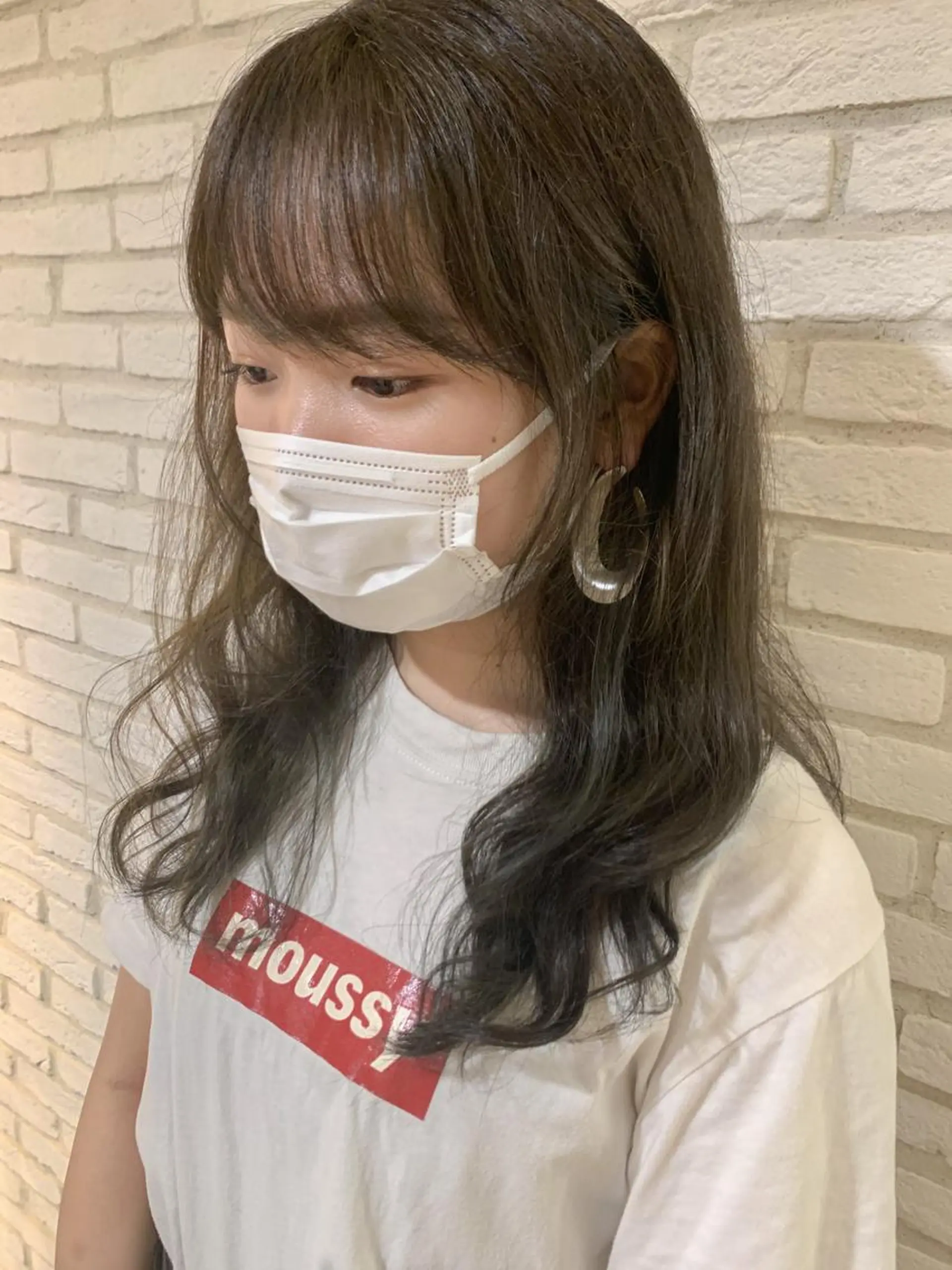 セミロング カラー ヘアアレンジ yuka .のヘアスタイル