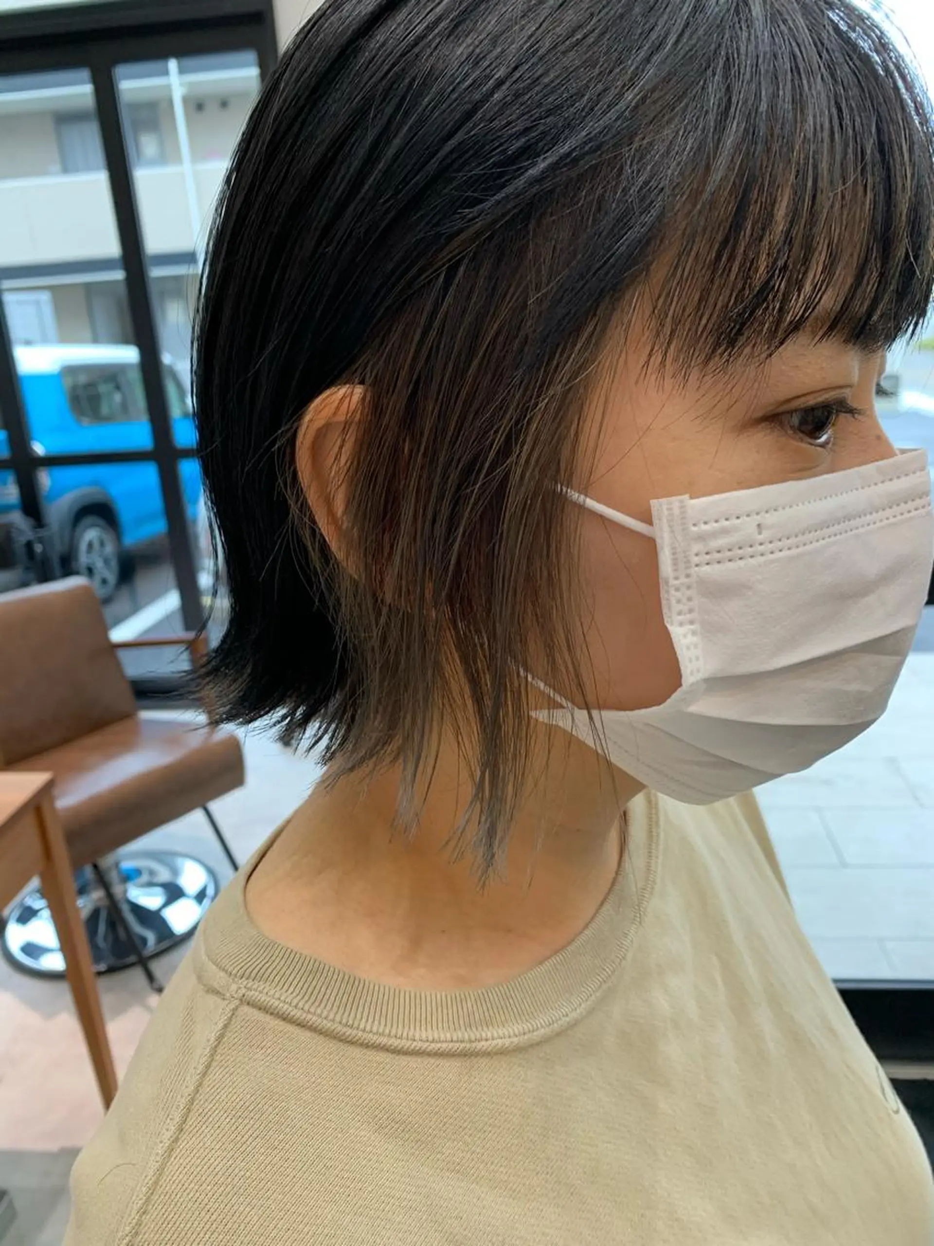 ショート カラー カット ヘアカラー トリートメント ヘアセット 中村 優太のヘアスタイル