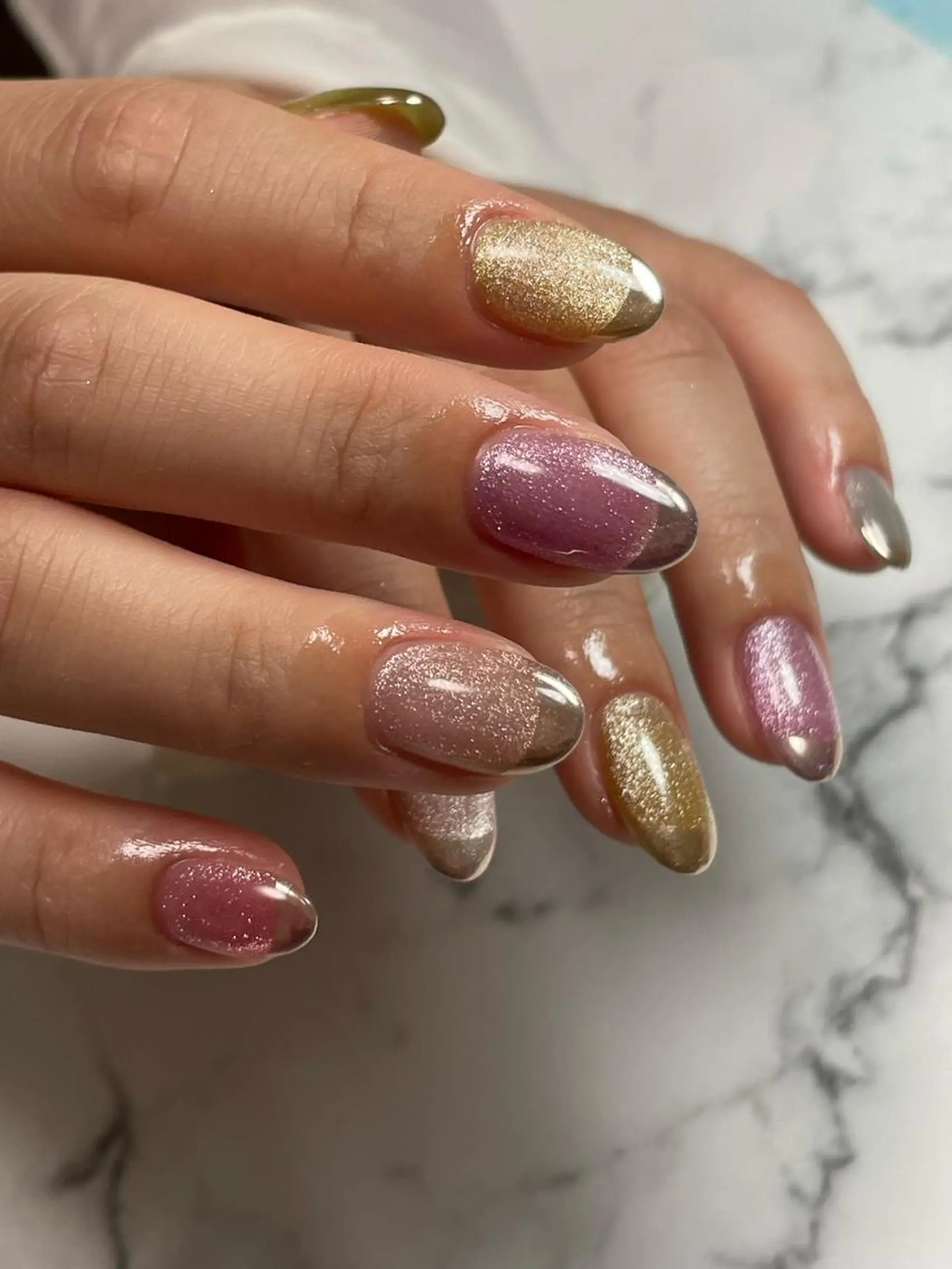 ネイル マグネットネイル private salon NIKOのネイルデザイン