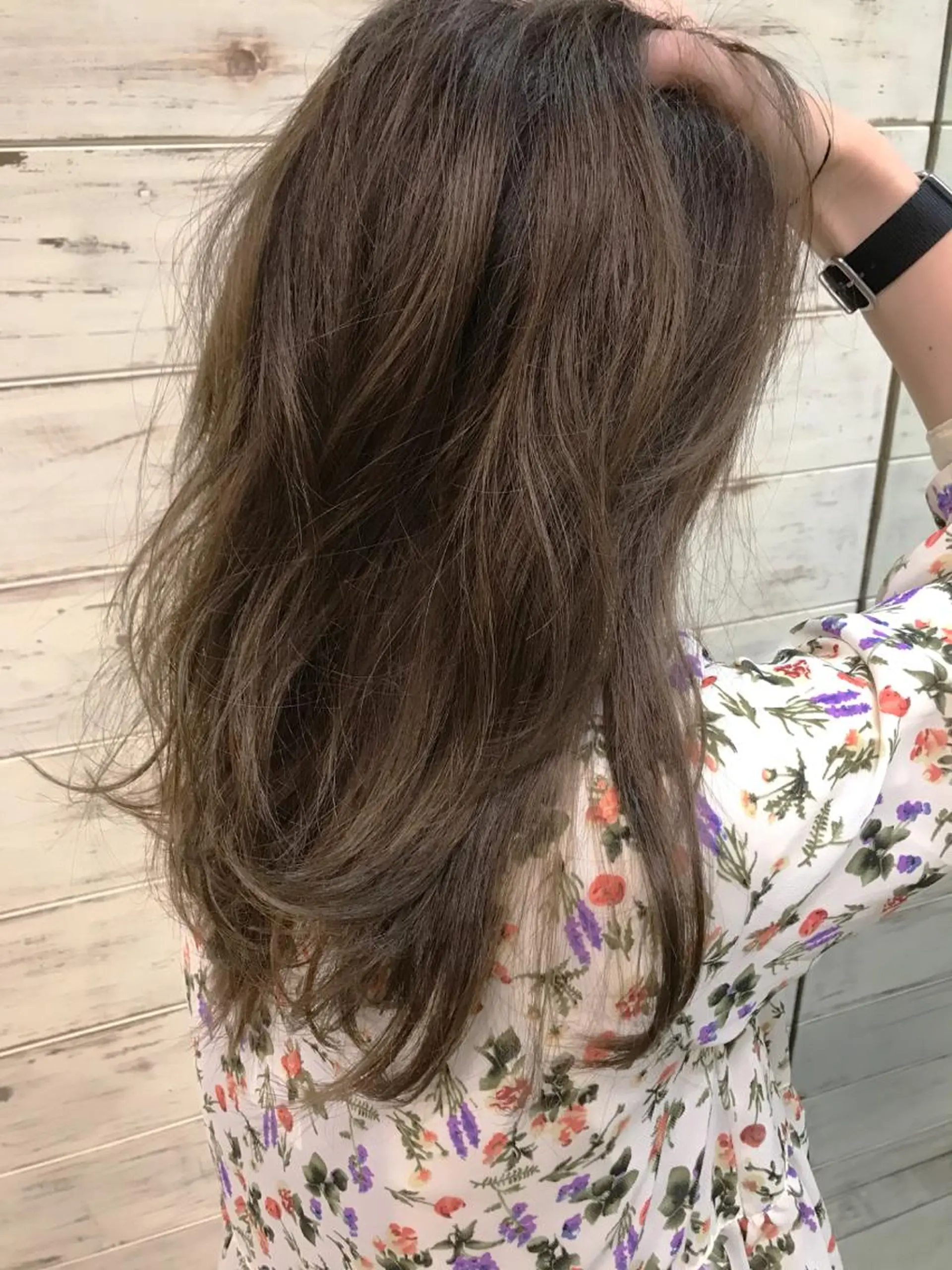 セミロング カラー 日比 貴大/ minim hairのヘアスタイル