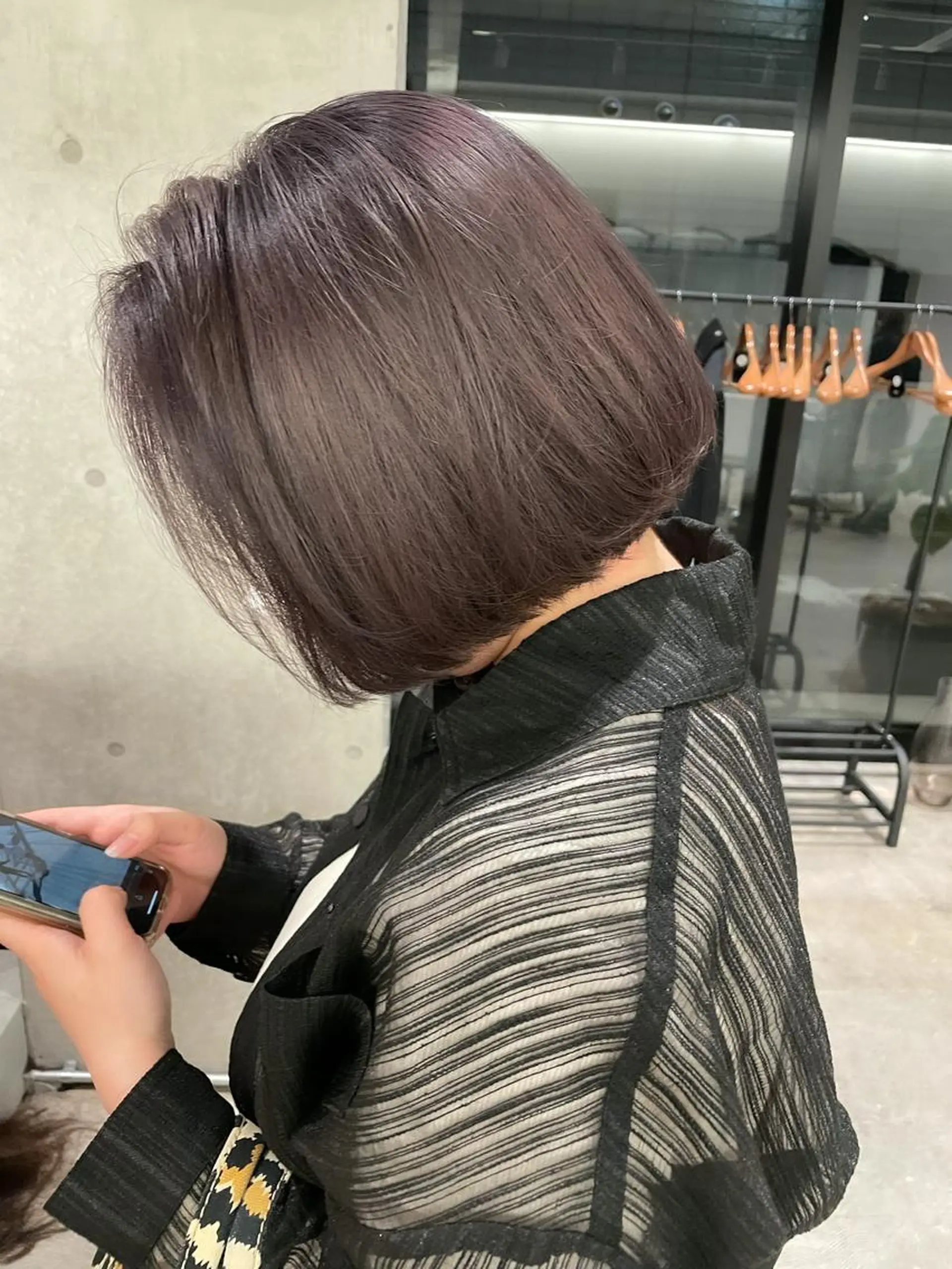 ショート カラー ヘアアレンジ ミニボブ/ブリーチ 🌈MISATOのヘアスタイル