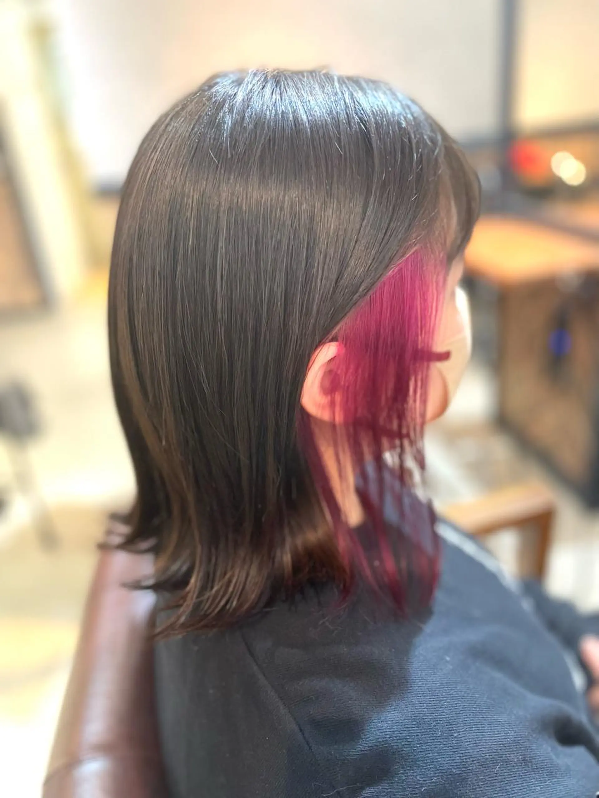 ミディアム カラー muk hair篠村 髪質改善/完全個室のヘアスタイル