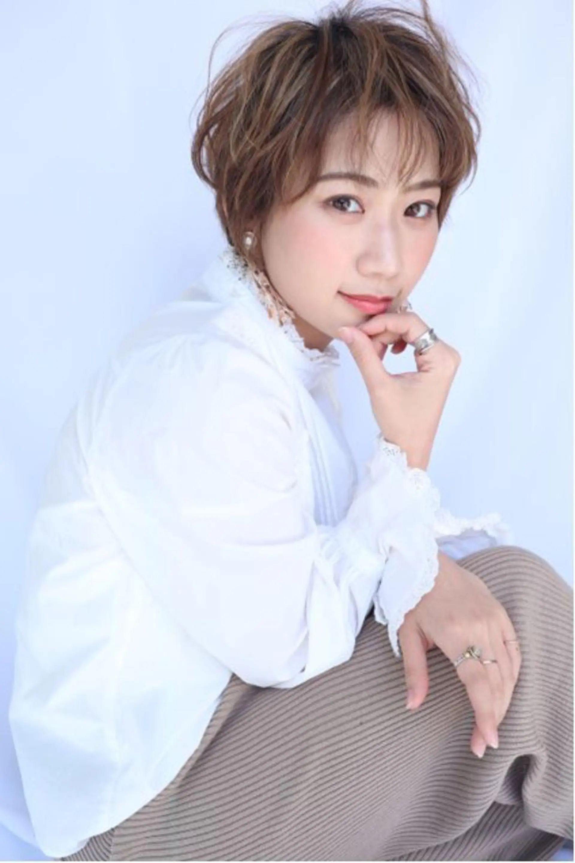 ショート ヘアアレンジ Rely 美空のヘアスタイル