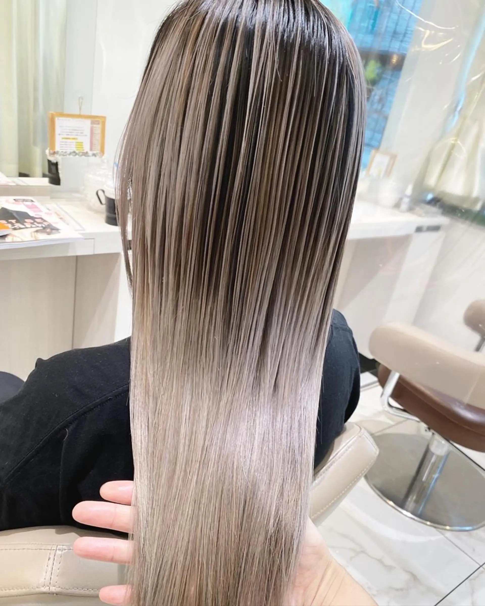 ロング カラー 髪質改善 ヘアカラー トリートメント 高橋凜/髪質改善/ 縮毛矯正/カラーのヘアスタイル