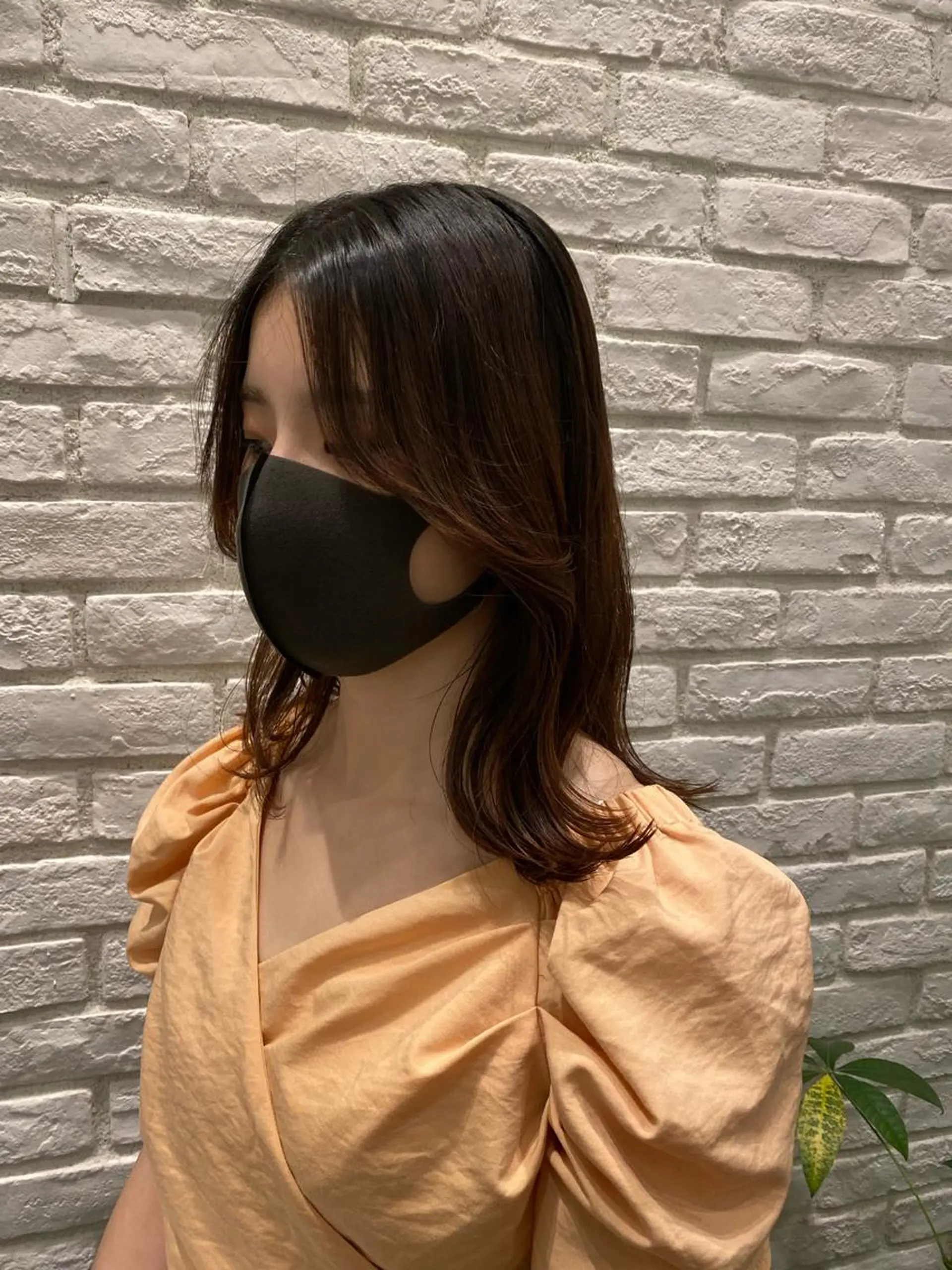 ミディアム カラー メンズ特化型美容師 栗山勇人のヘアスタイル