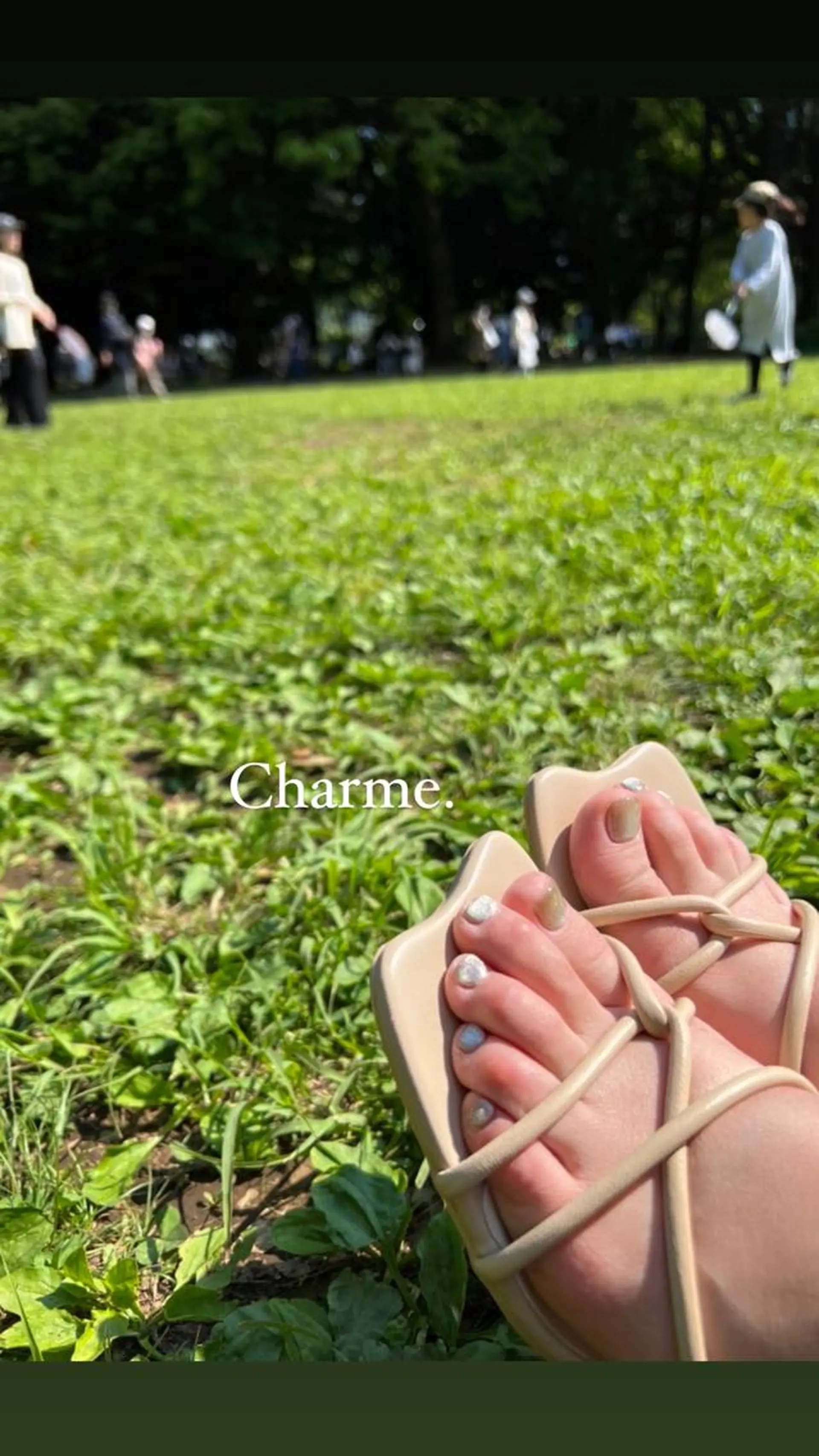 ネイル フットネイル ジェルネイル マグネットネイル ワンカラーネイル フットネイル Charme. NOBUKOのネイルデザイン