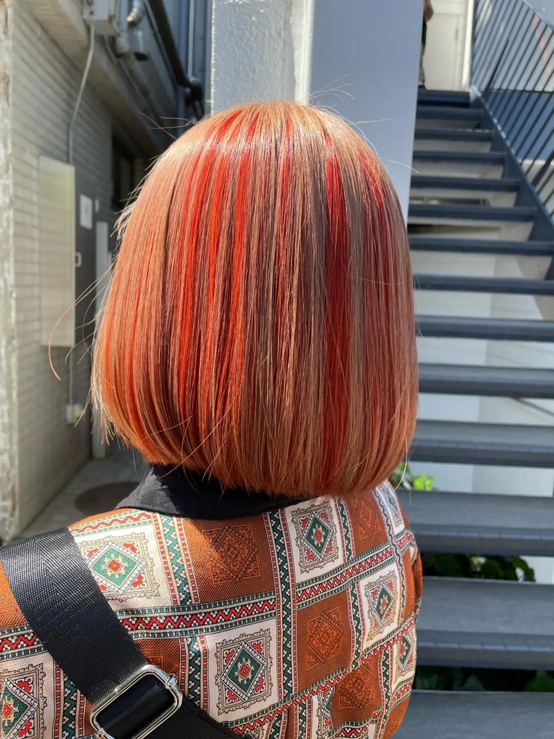 ショート カラー ヘアアレンジ ショートボブ ベージュカラー ブリーチ ケアブリーチ ダブルカラー ヘアカラー トリートメント 髪質改善×ハイトーン 中田啄也のヘアスタイル