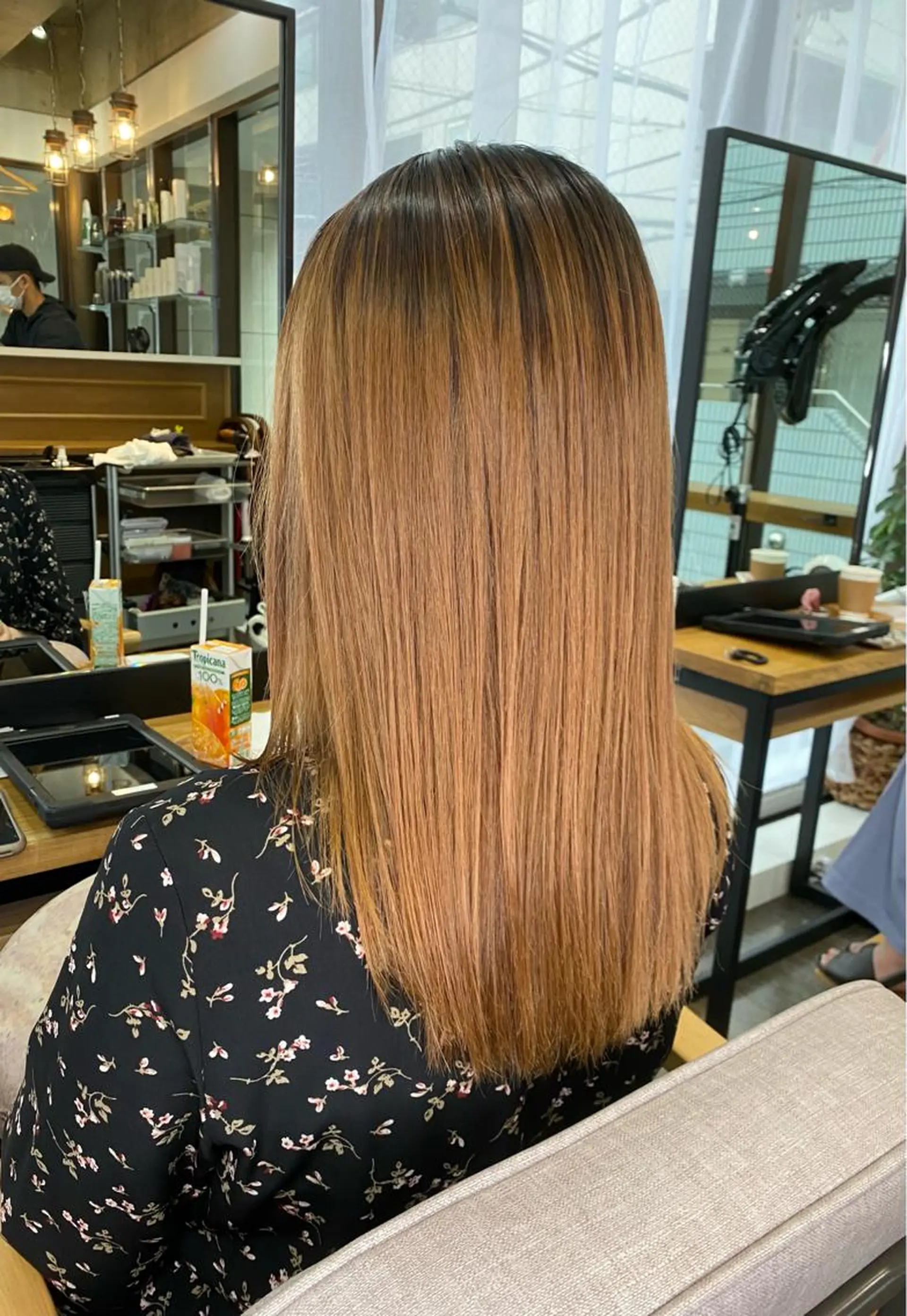 セミロング パーマ 縮毛矯正 トリートメント 統括マネージャー/ 髪のドクター/前原悟のヘアスタイル