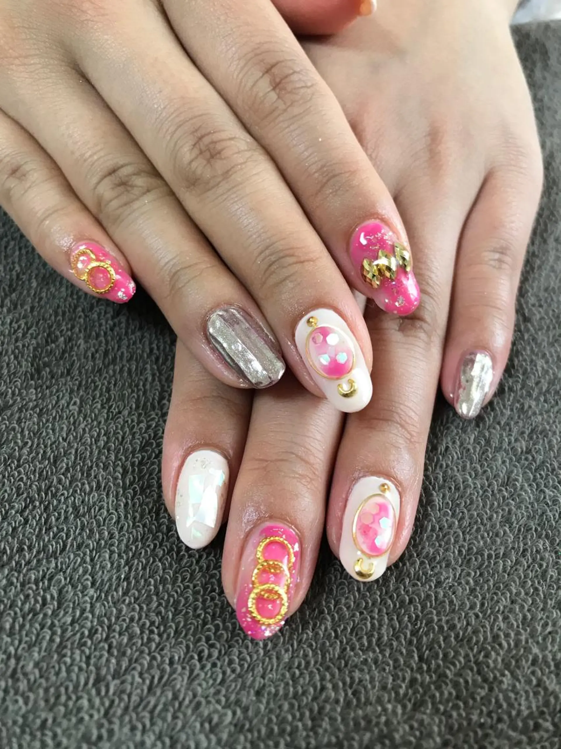 ネイル 持ち込み ハンドネイル Masuko Yasukaのネイルデザイン