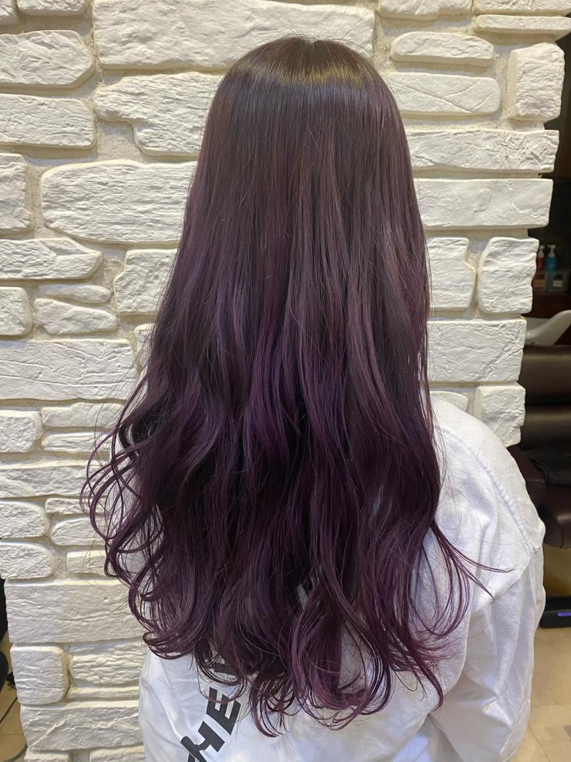 ロング カラー ヘアアレンジ ヘアカラー トリートメント 溝口 ひなこのマツエク・マツパデザイン
