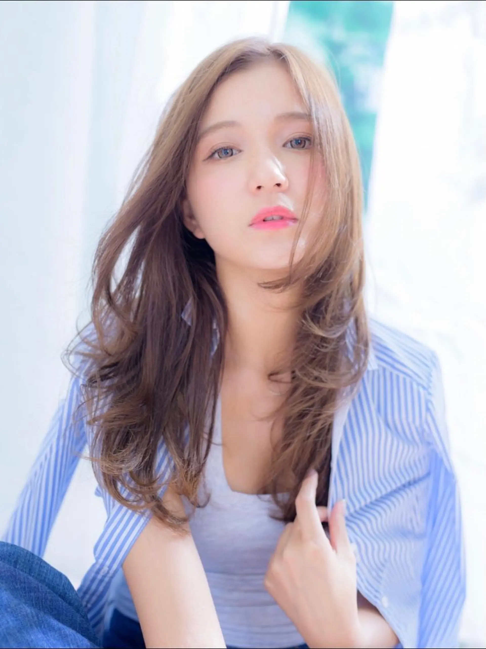 ロング カラー オーガニックカラー 小顔カット トリートメント 酸熱トリートメント/ 髪質改善🌟玉井香奈のヘアスタイル