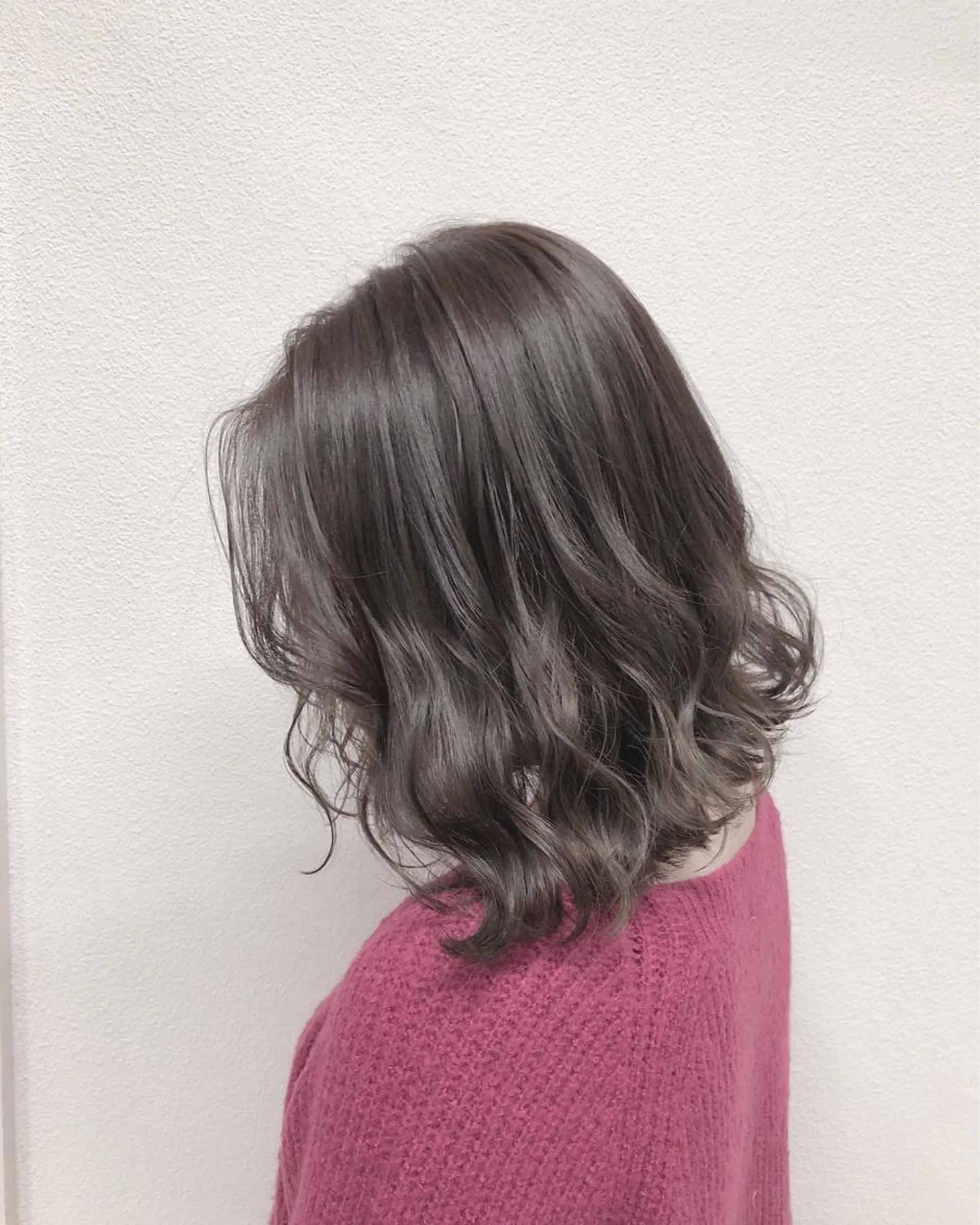 ショート カラー ヘアアレンジ グレージュ ラベンダーカラー ラベンダーグレージュ ラベンダーグレー カット ヘアカラー トリートメント GiseL天神カラー 髪質改善/ブリーチのヘアスタイル