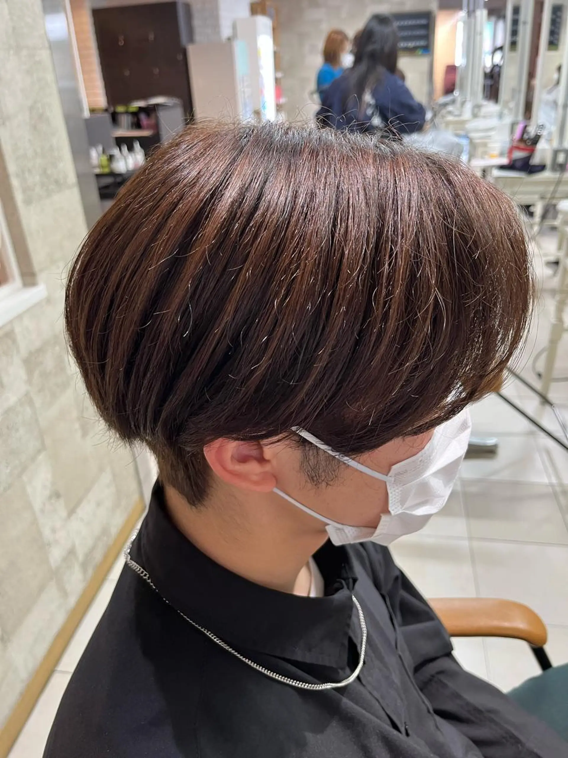 カラー メンズ 似合わせ/ブリーチ/ 髪質改善/ミクෆ‪のヘアスタイル