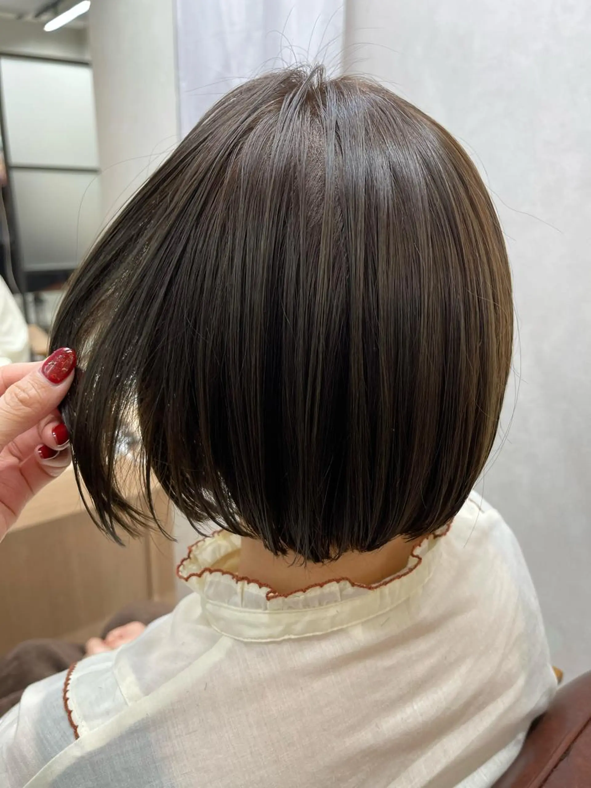 ミディアム ヘアカラー トリートメント tocca河原町〰️ 藤川日向のヘアスタイル