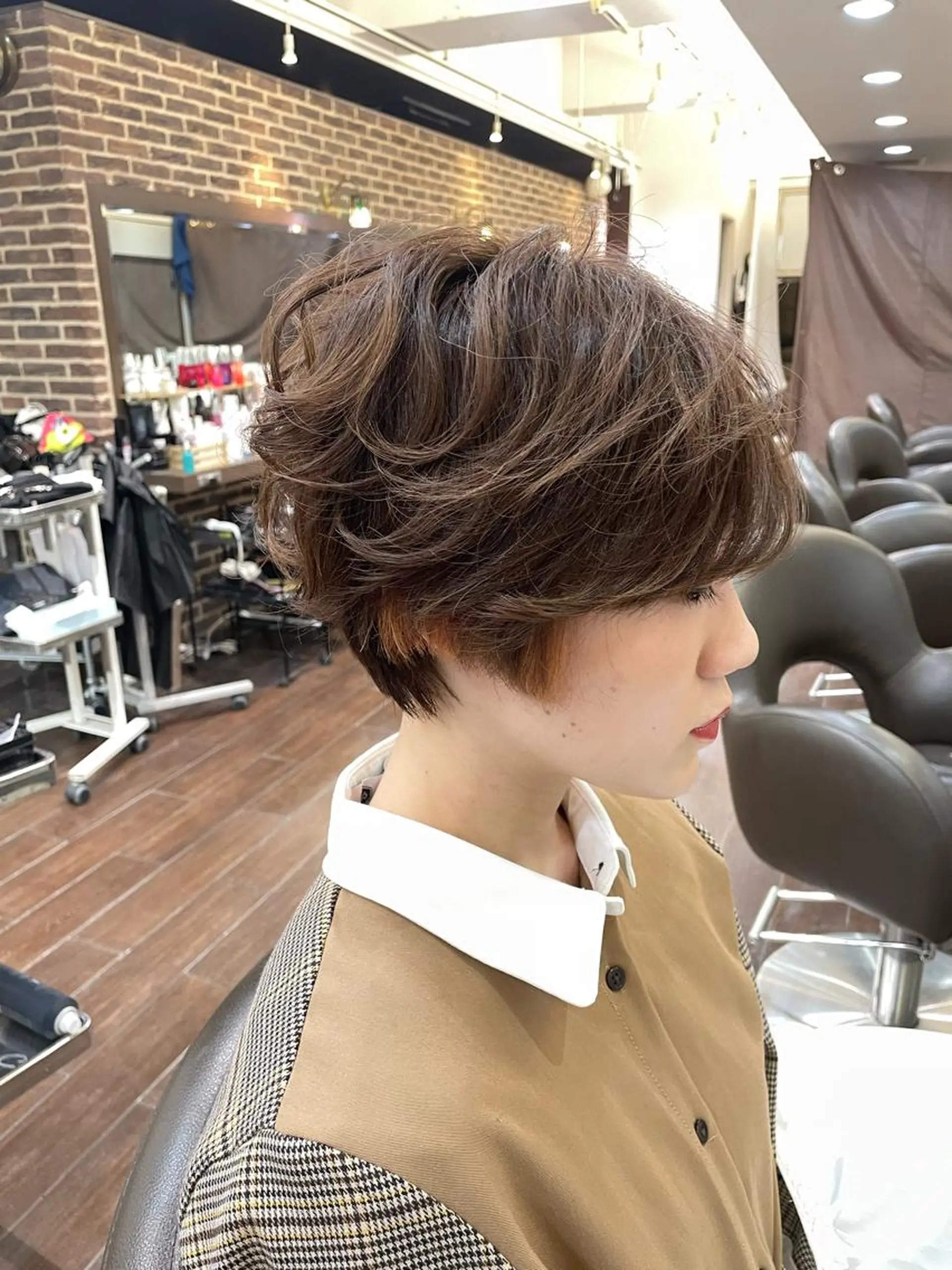 ショート ヘアアレンジ 成人式 高橋 隆一のヘアスタイル
