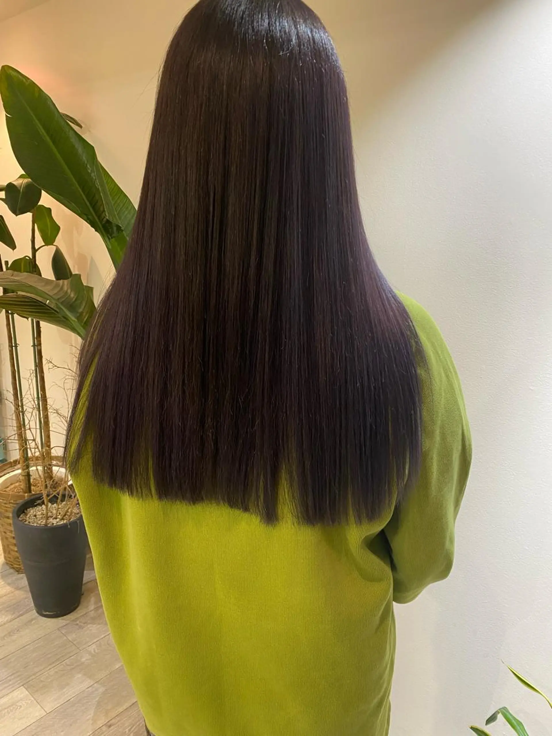 ロング カラー カット トリートメント maeda yumiのヘアスタイル