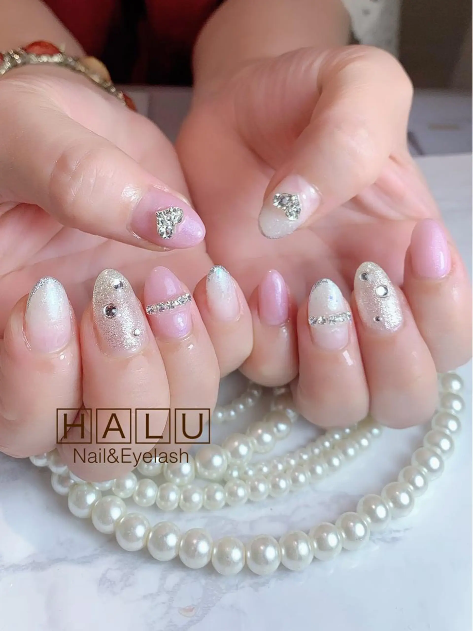 ネイル ハート HALU ハルのネイルデザイン